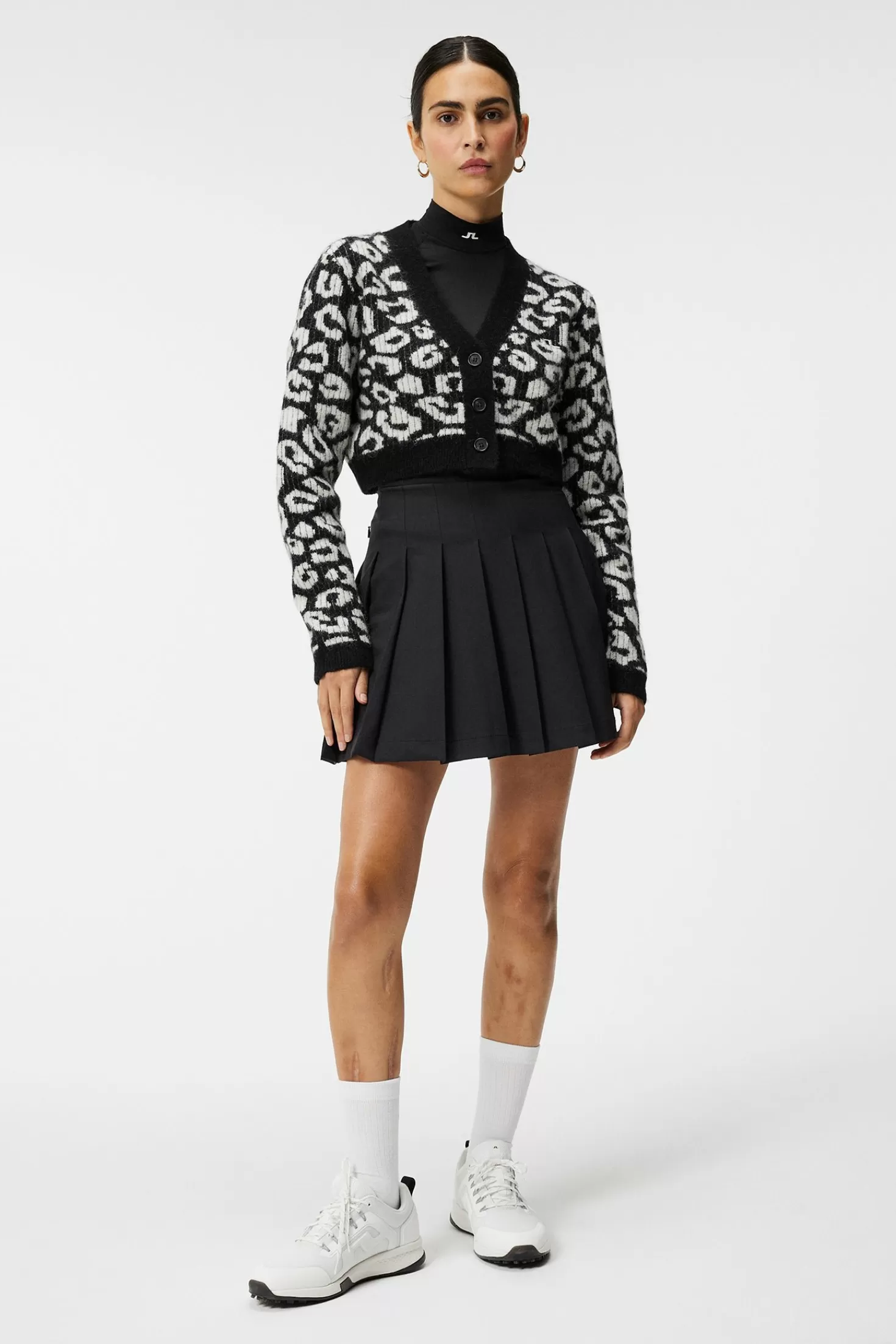 Mallory Cropped Cardigan | J.Lindeberg Hot