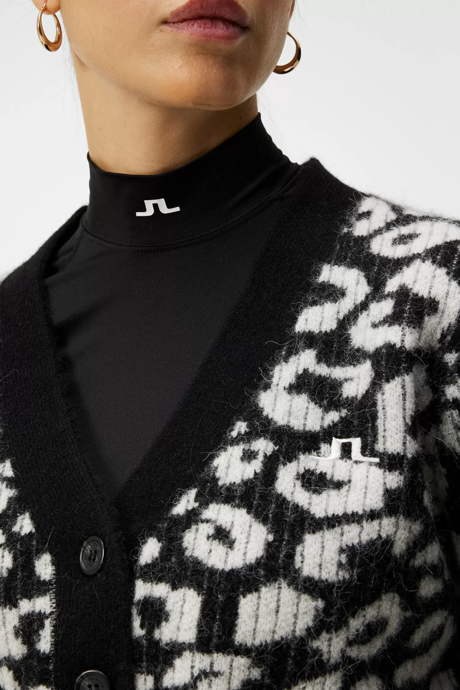 Mallory Cropped Cardigan | J.Lindeberg Hot