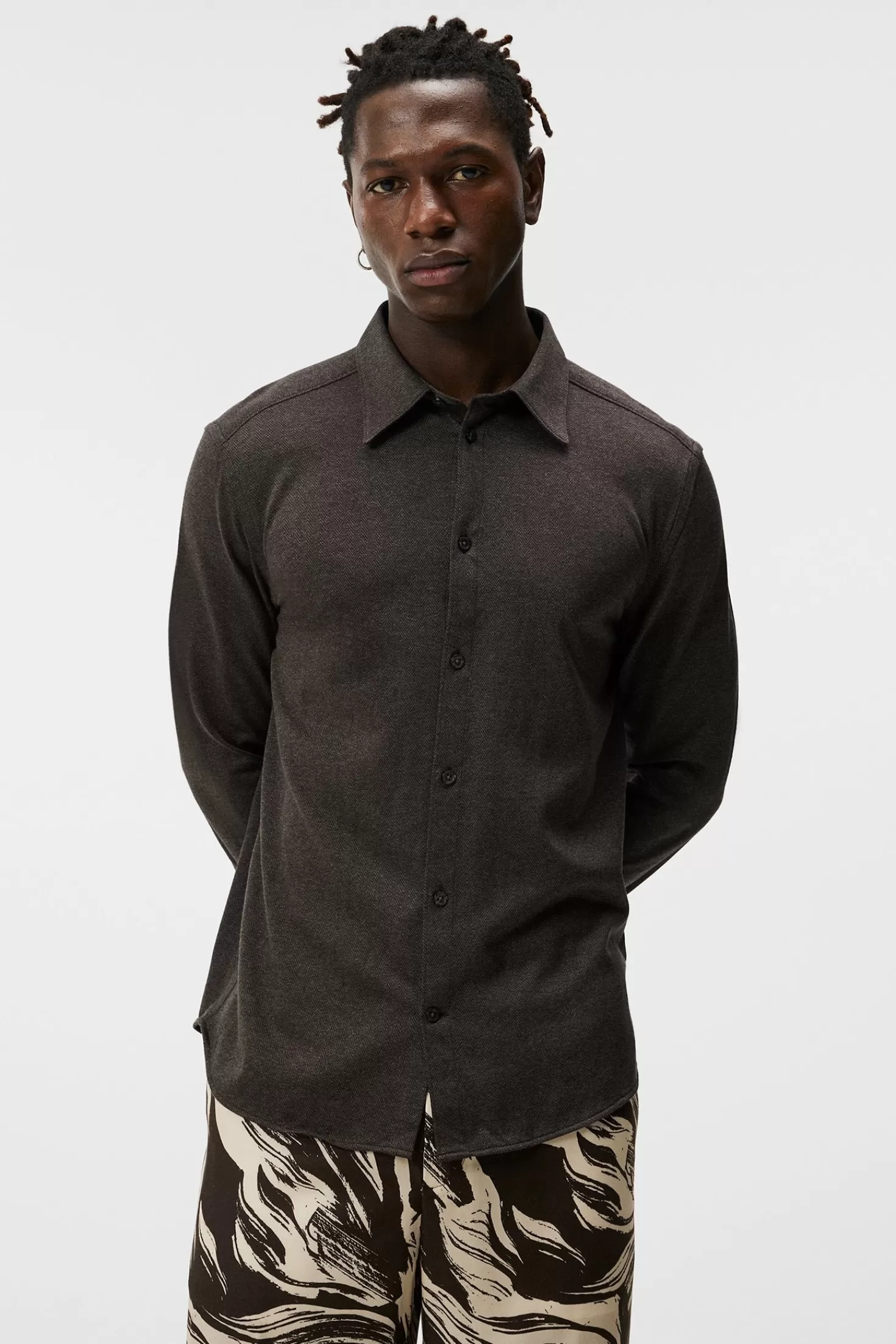 Marlon Jersey Str Slim Shirt | J.Lindeberg Best Sale