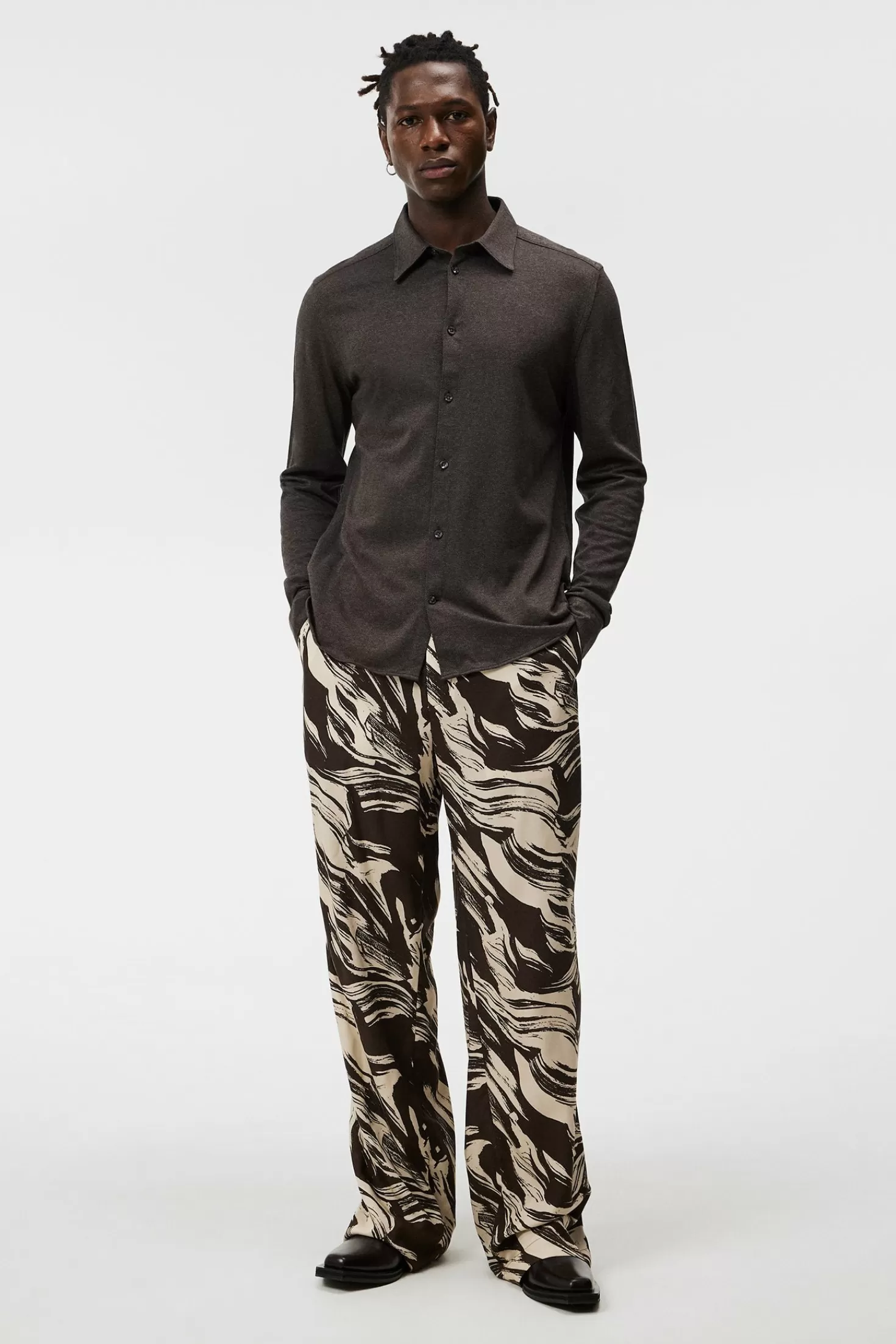 Marlon Jersey Str Slim Shirt | J.Lindeberg Best Sale