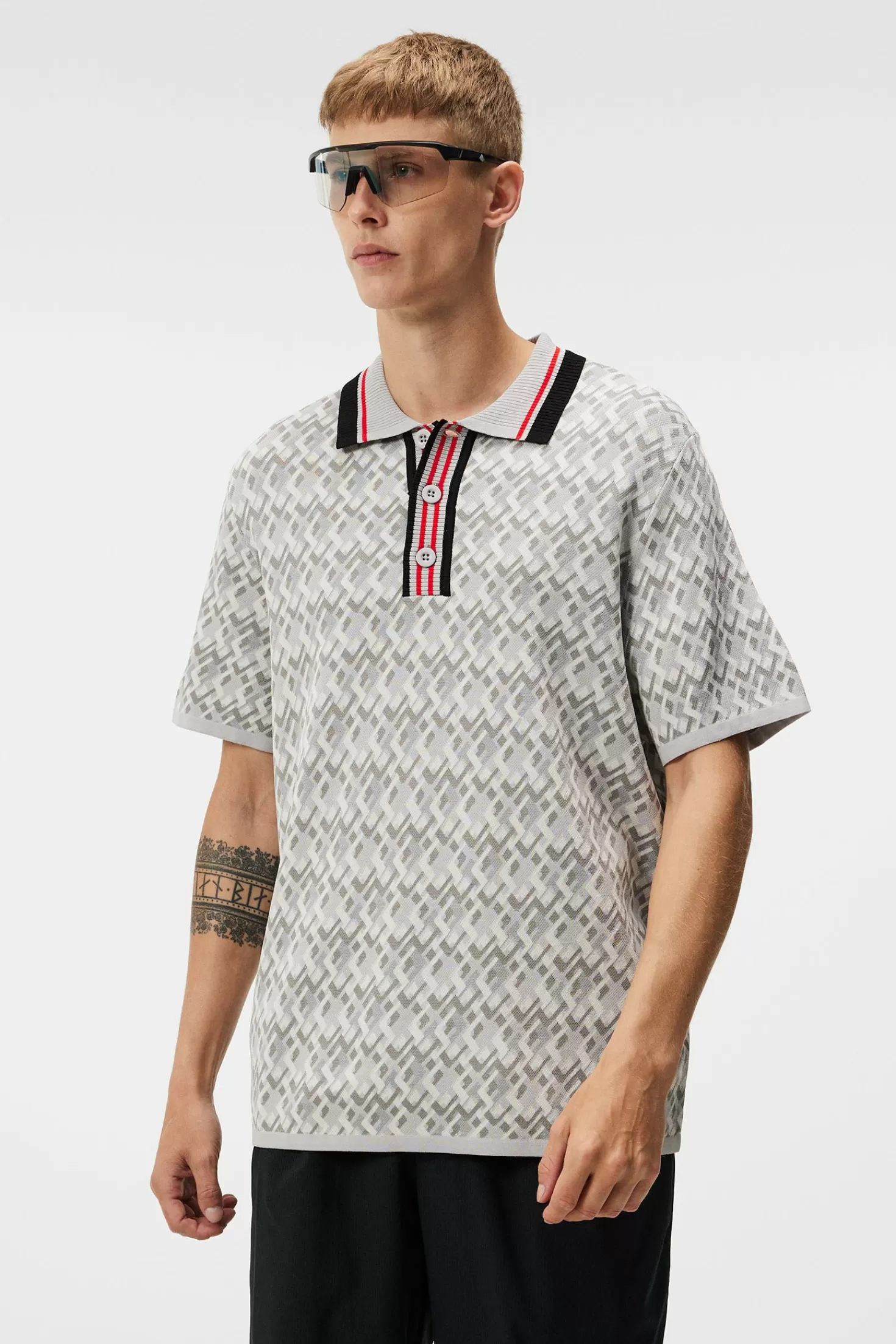 Nate Knitted Shirt | J.Lindeberg Online