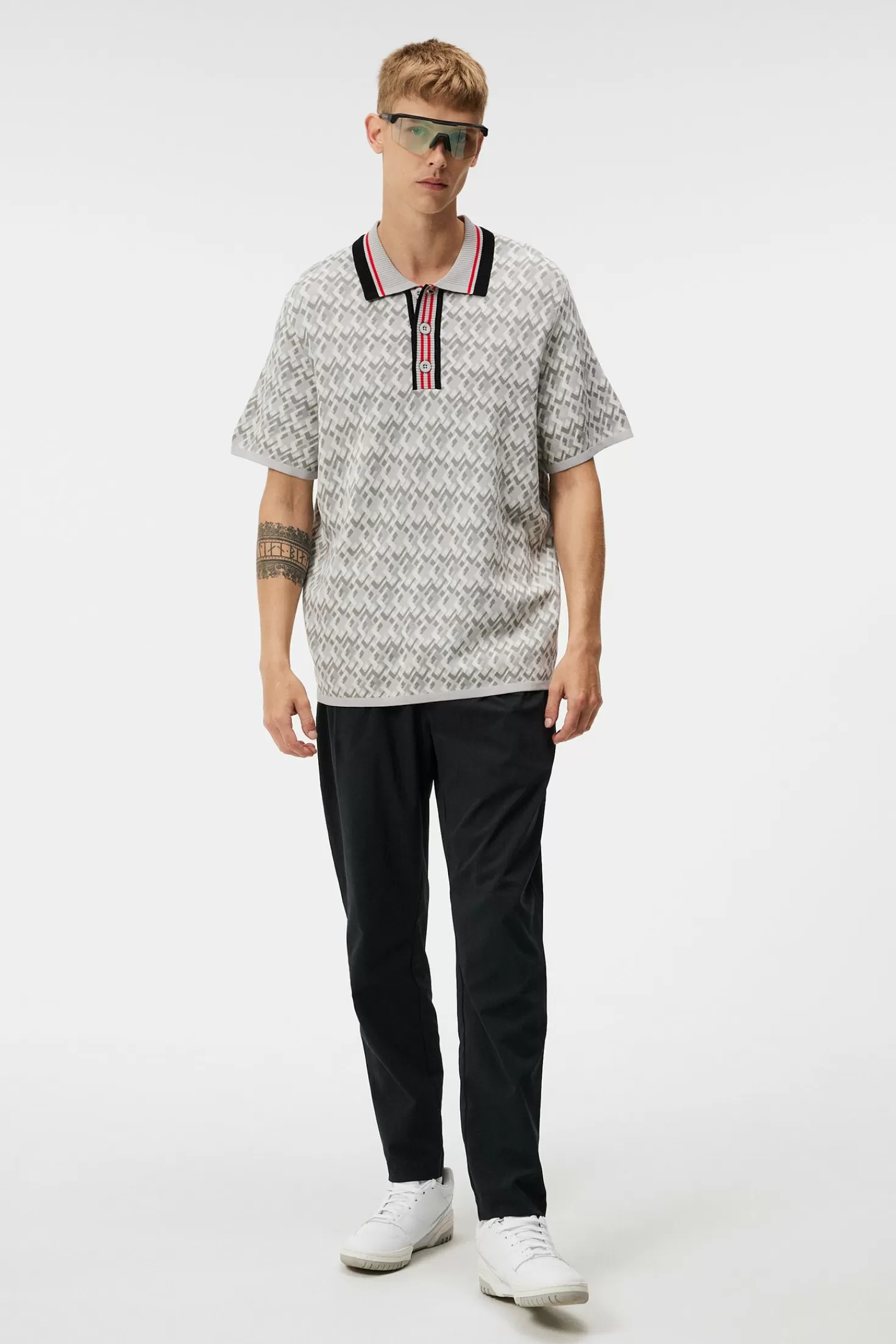 Nate Knitted Shirt | J.Lindeberg Online