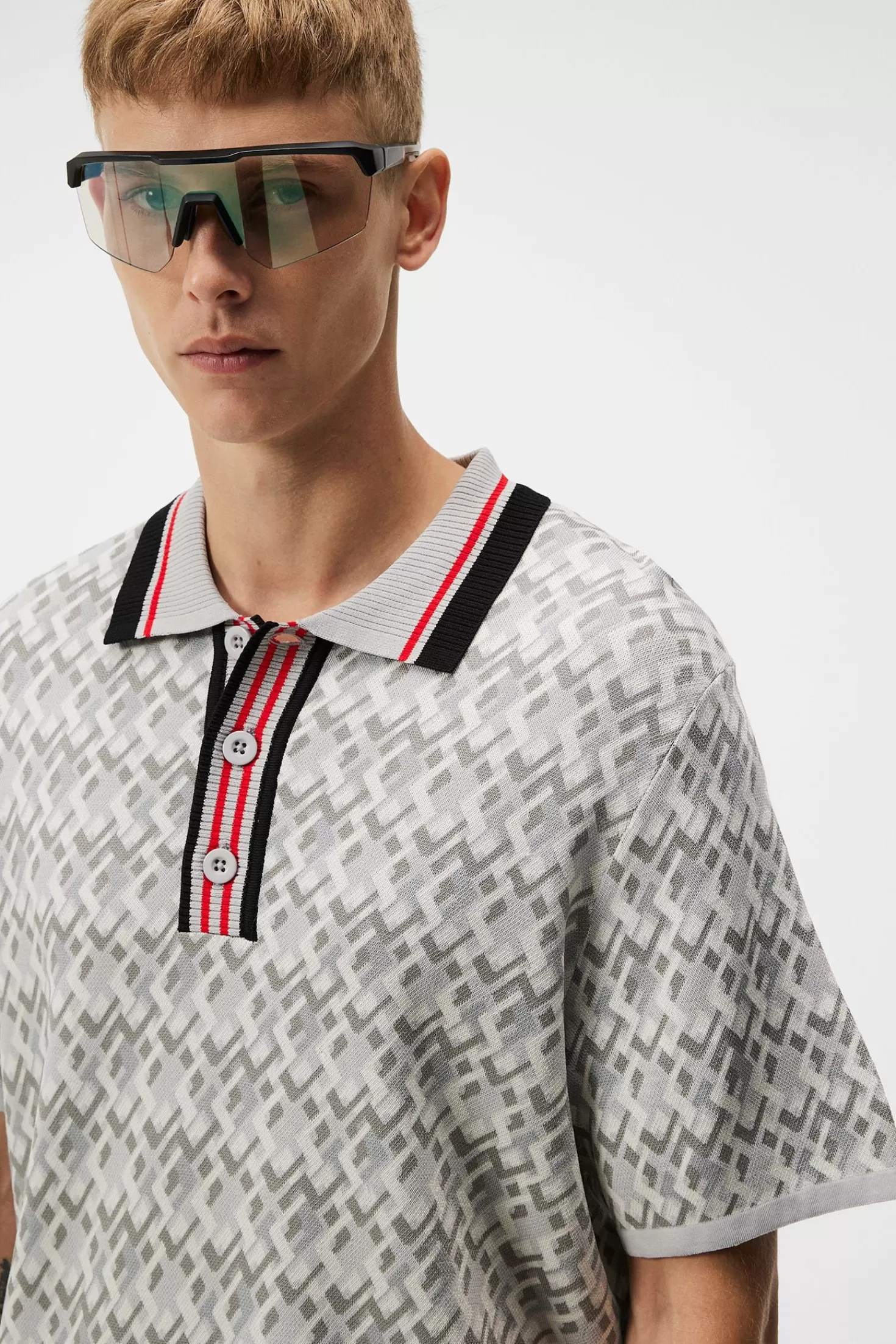 Nate Knitted Shirt | J.Lindeberg Online