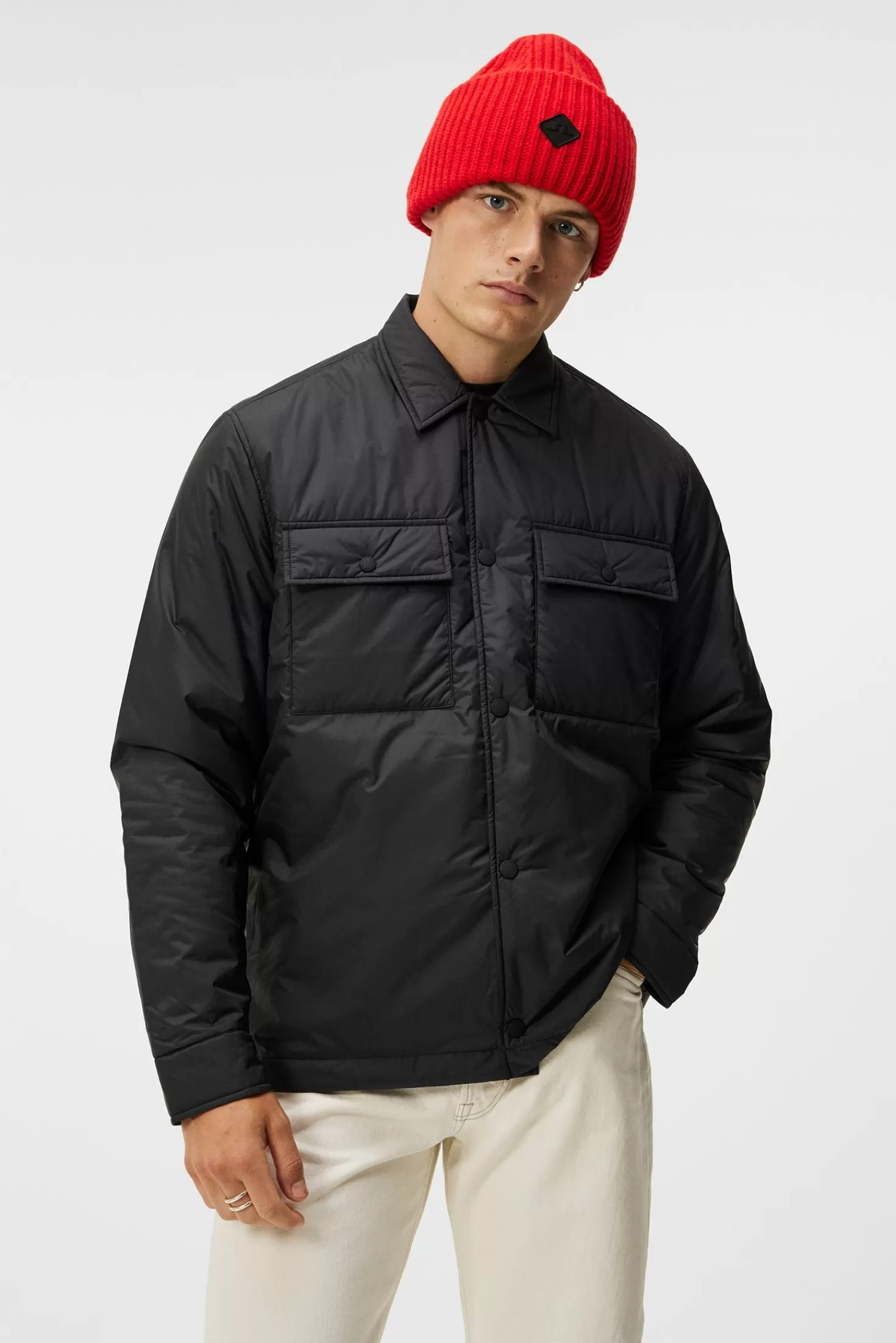 Nile Padded Overshirt | J.Lindeberg Store