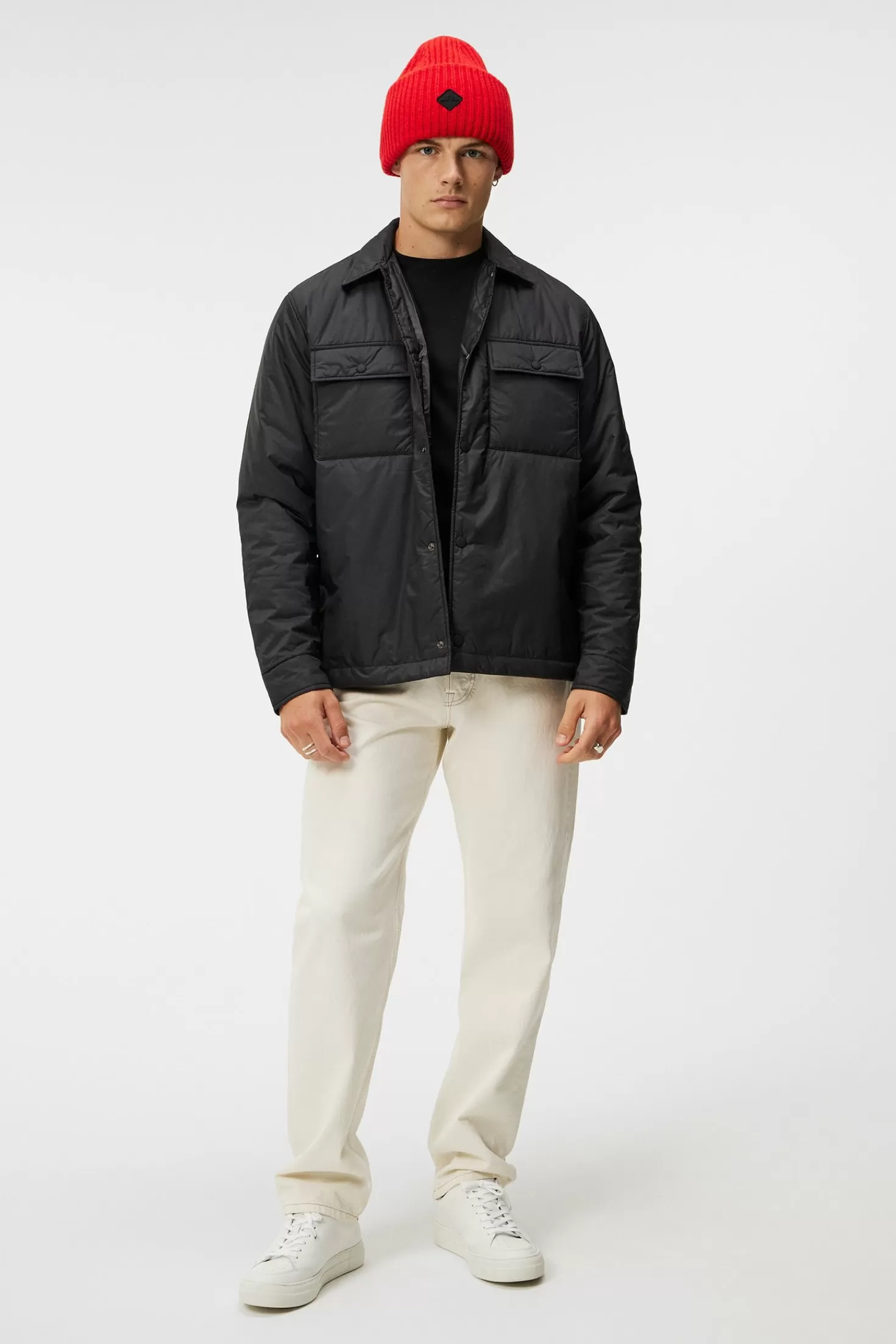 Nile Padded Overshirt | J.Lindeberg Store
