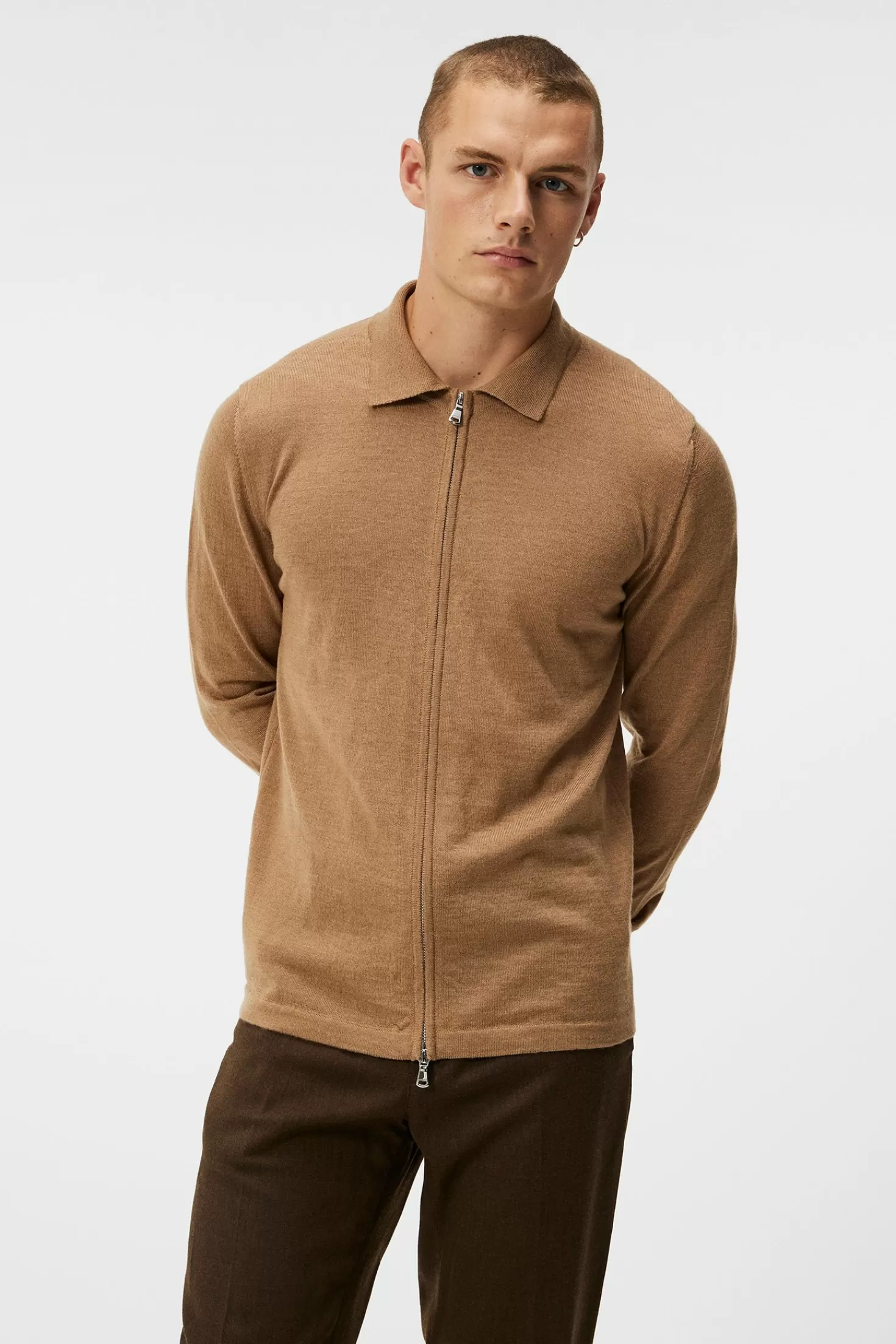 Nyle Merino Zip Cardigann | J.Lindeberg Flash Sale