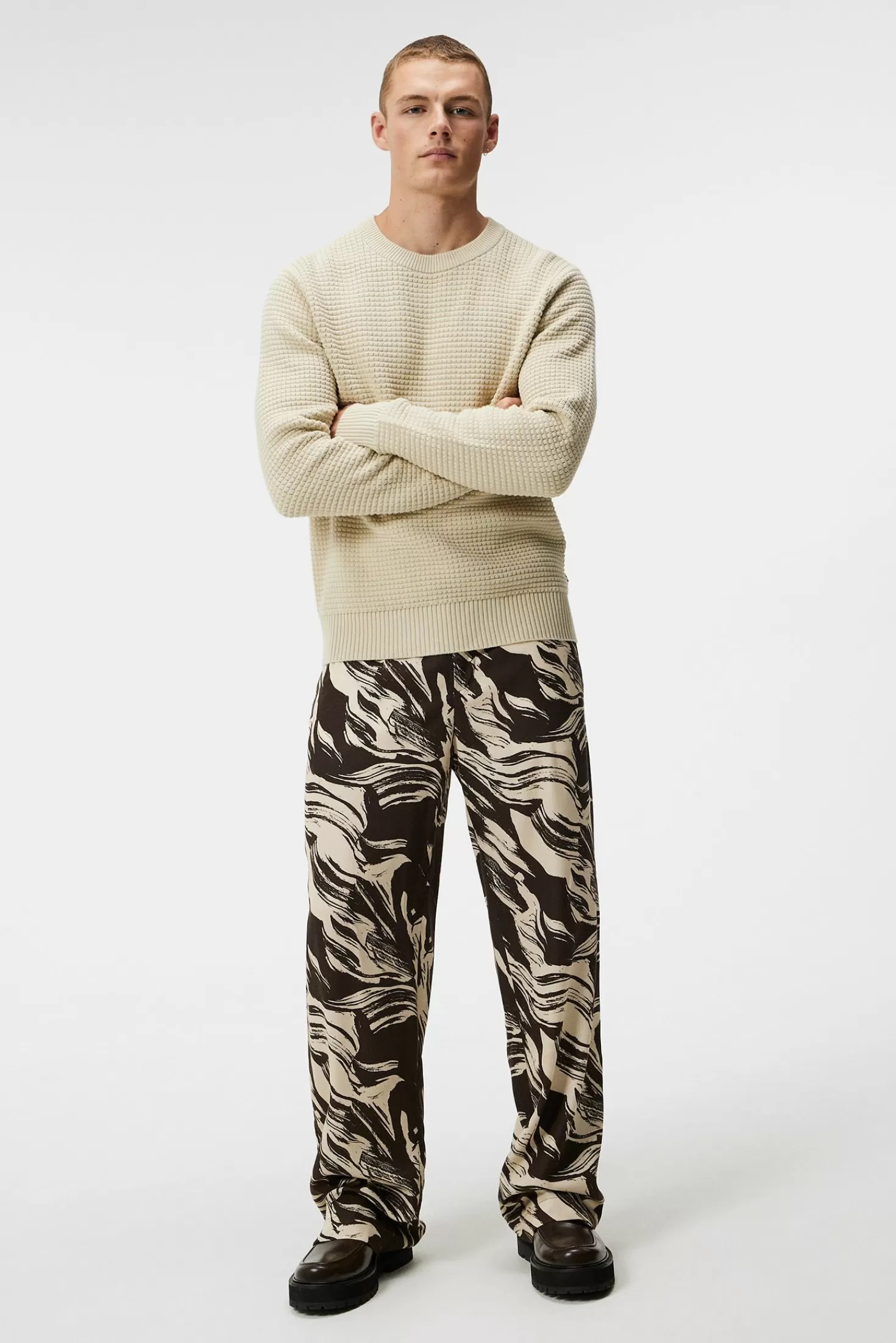 Oliver Structure Sweater | J.Lindeberg Fashion