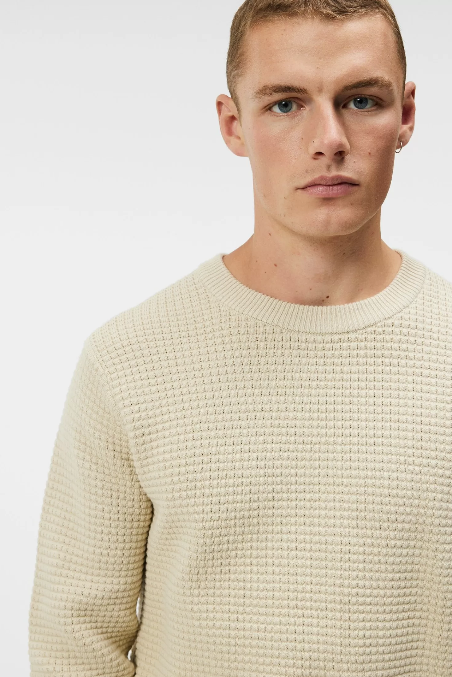 Oliver Structure Sweater | J.Lindeberg Fashion