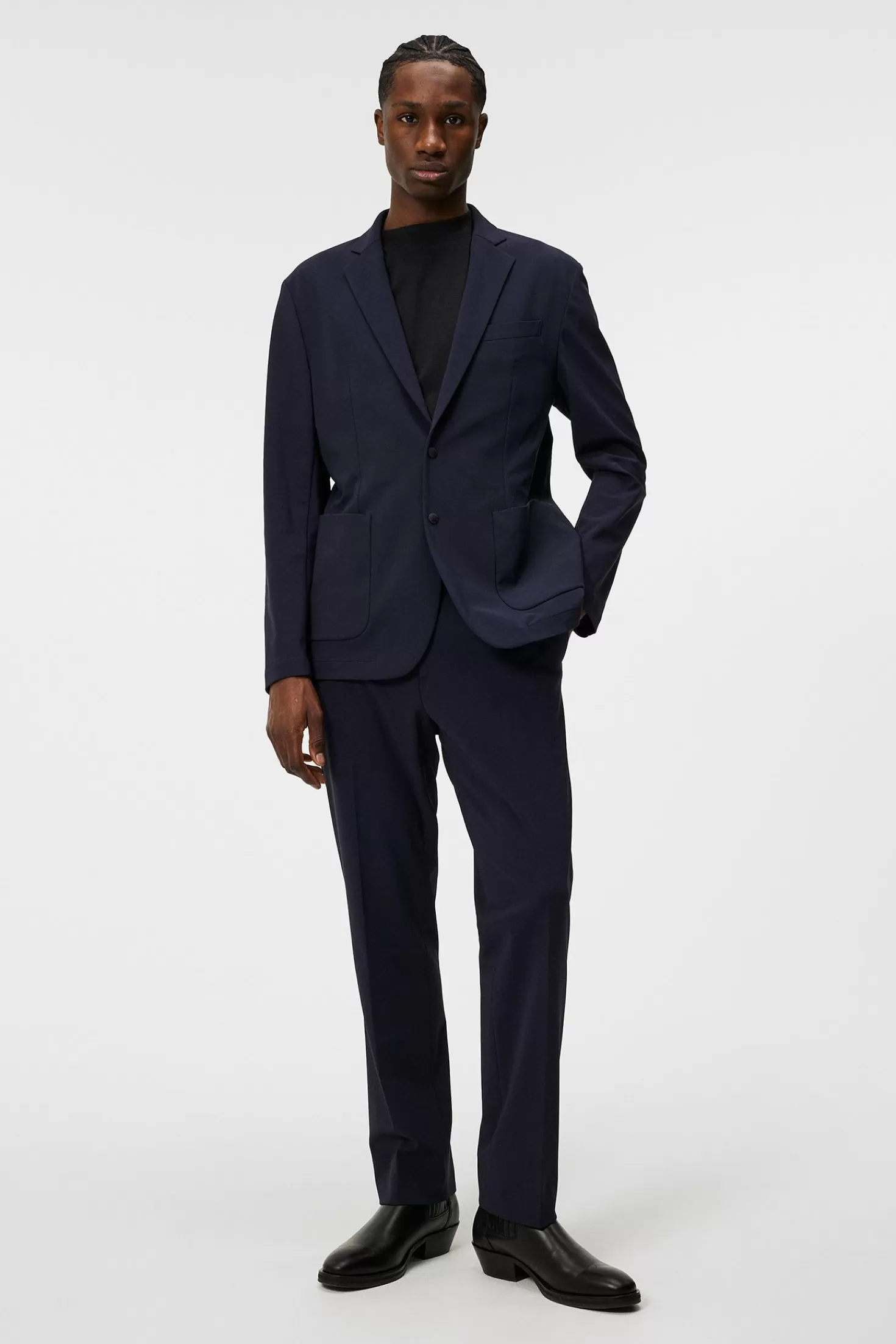 Pat U Bonded Jersey Blazer | J.Lindeberg New
