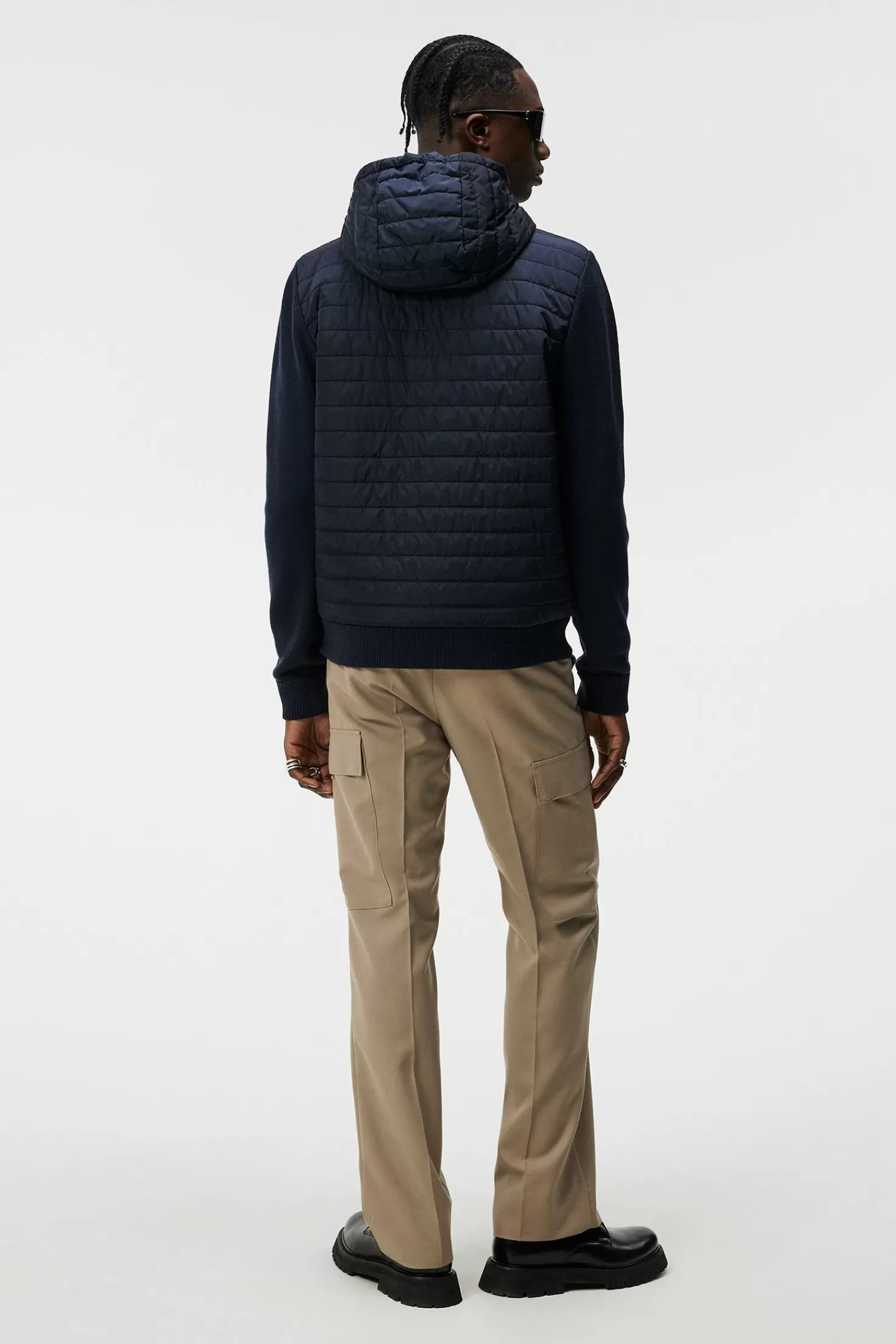 Pierre Knitted Hybrid Jacket | J.Lindeberg Cheap