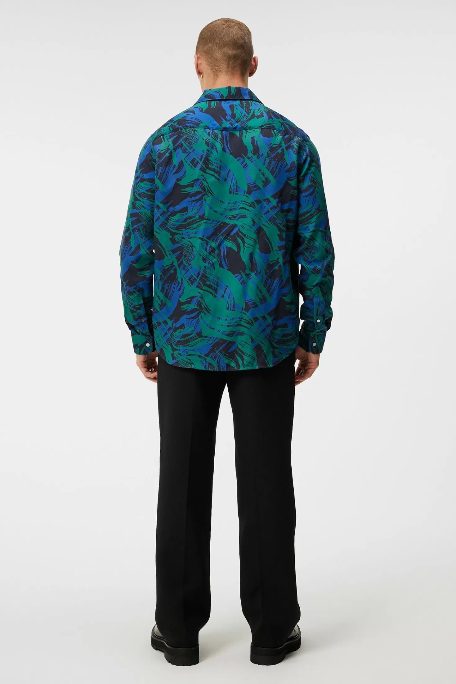 Playa Printed Tencel Shirt | J.Lindeberg Fashion