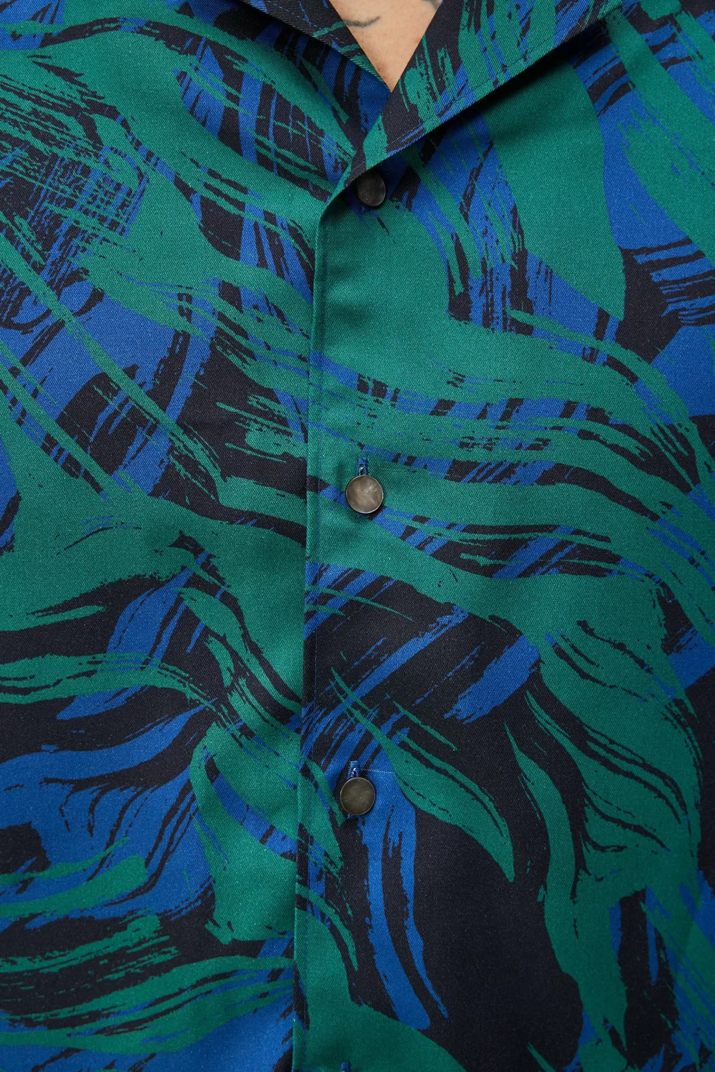 Playa Printed Tencel Shirt | J.Lindeberg Fashion