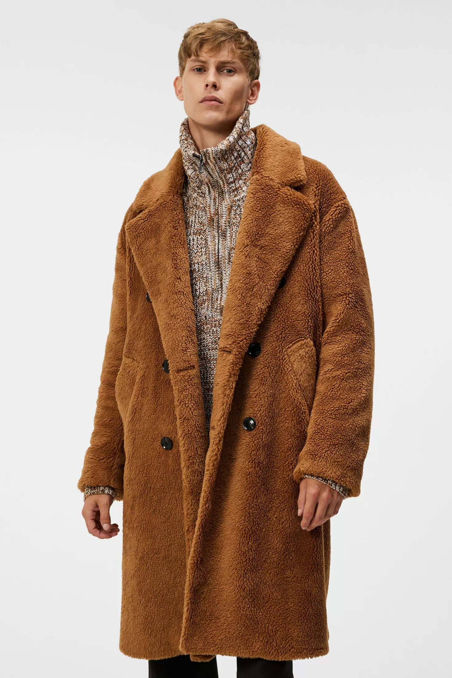 Presley Pile Coat | J.Lindeberg Sale