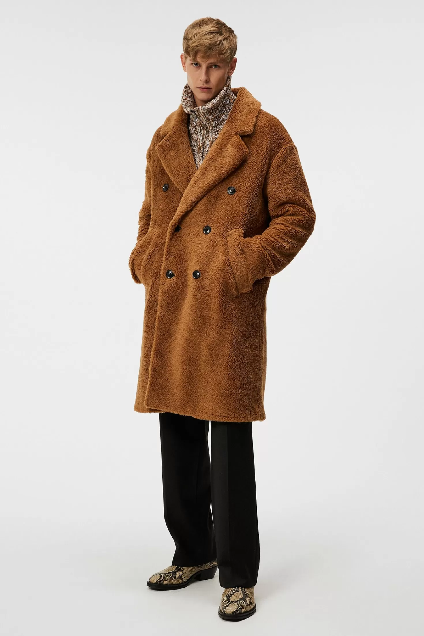 Presley Pile Coat | J.Lindeberg Sale