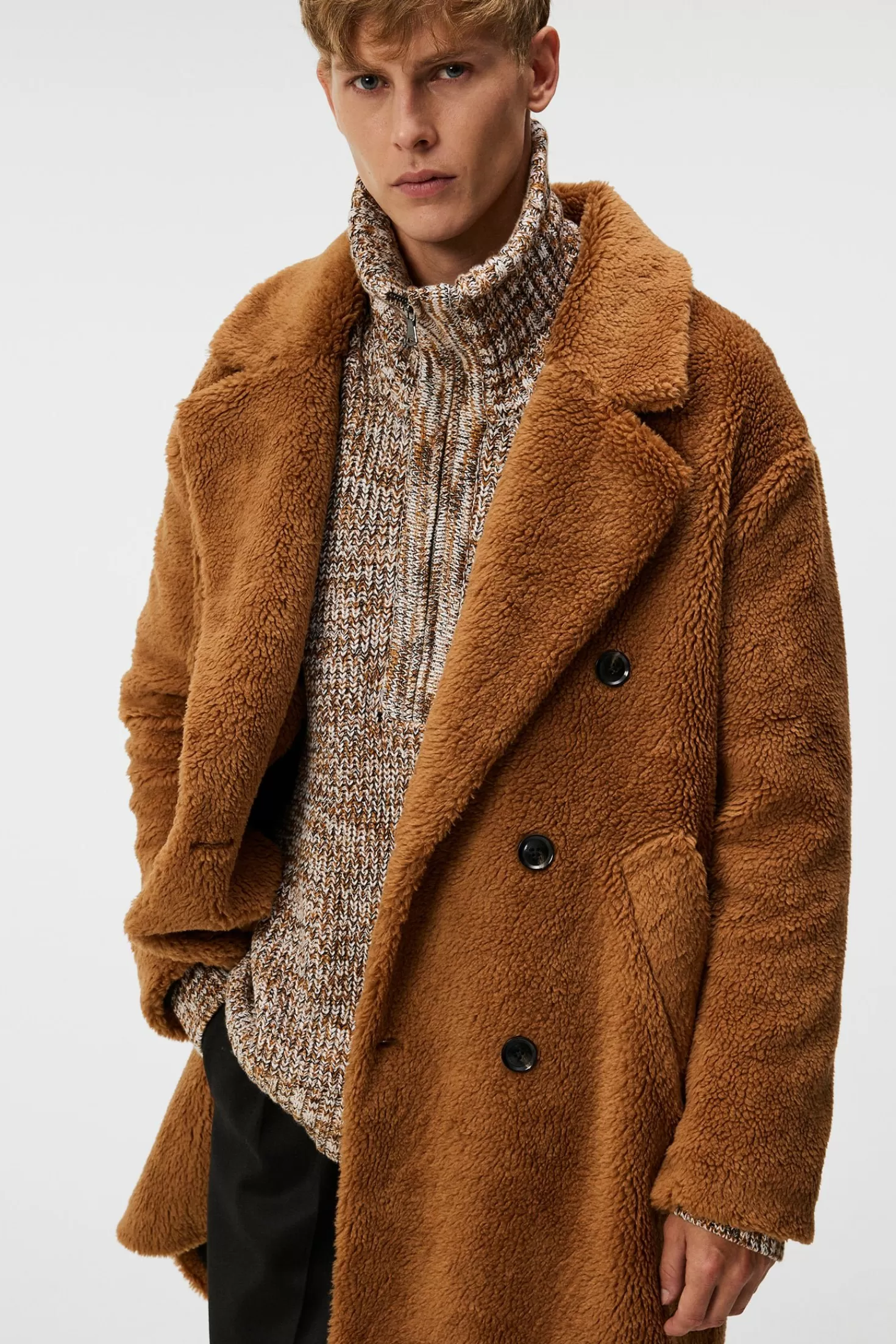 Presley Pile Coat | J.Lindeberg Sale