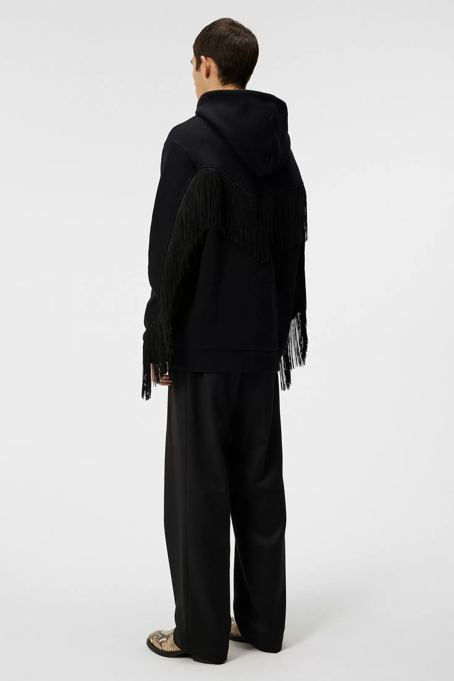 Prospector Fringed Hoodie | J.Lindeberg Best
