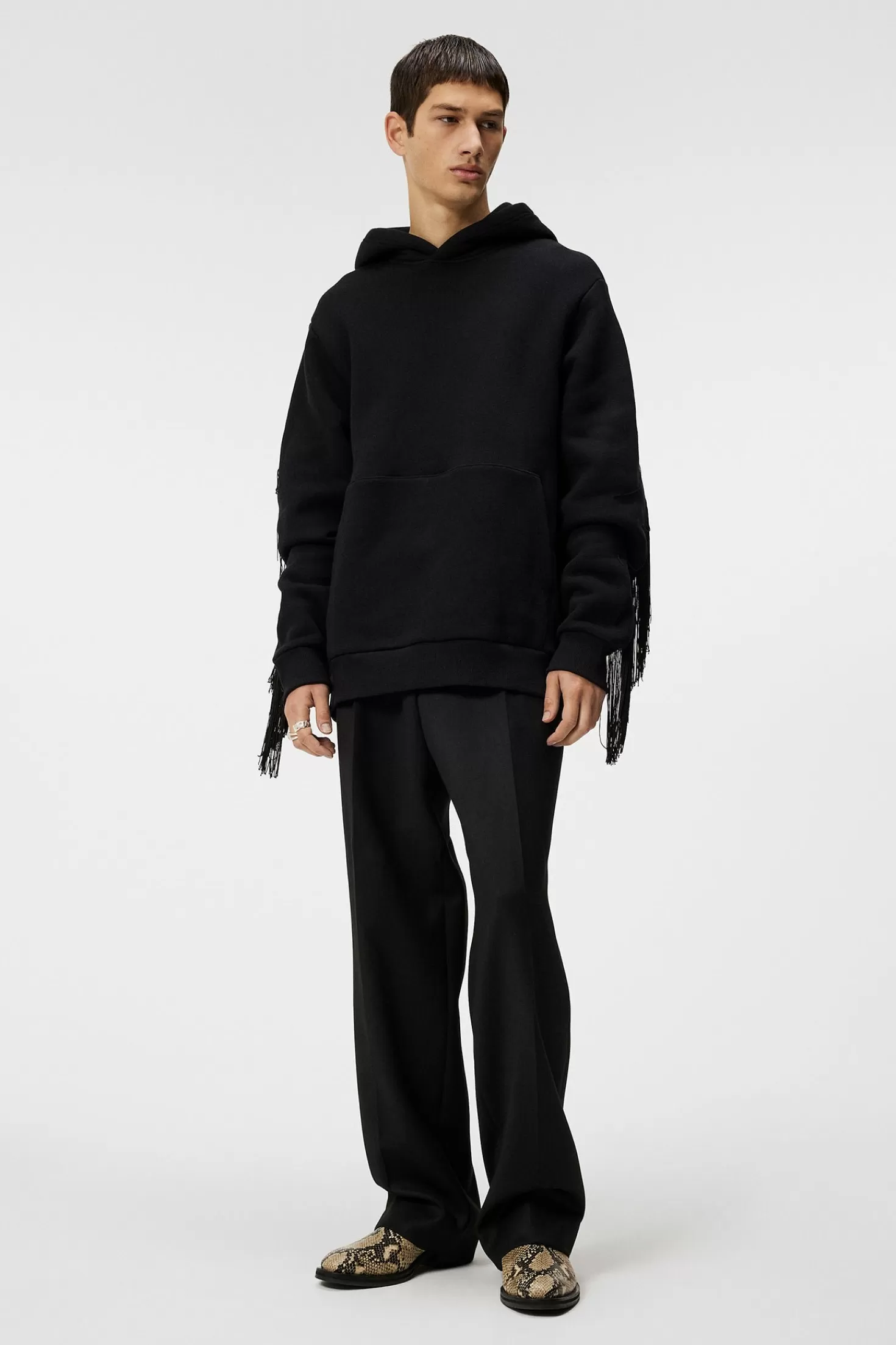Prospector Fringed Hoodie | J.Lindeberg Best