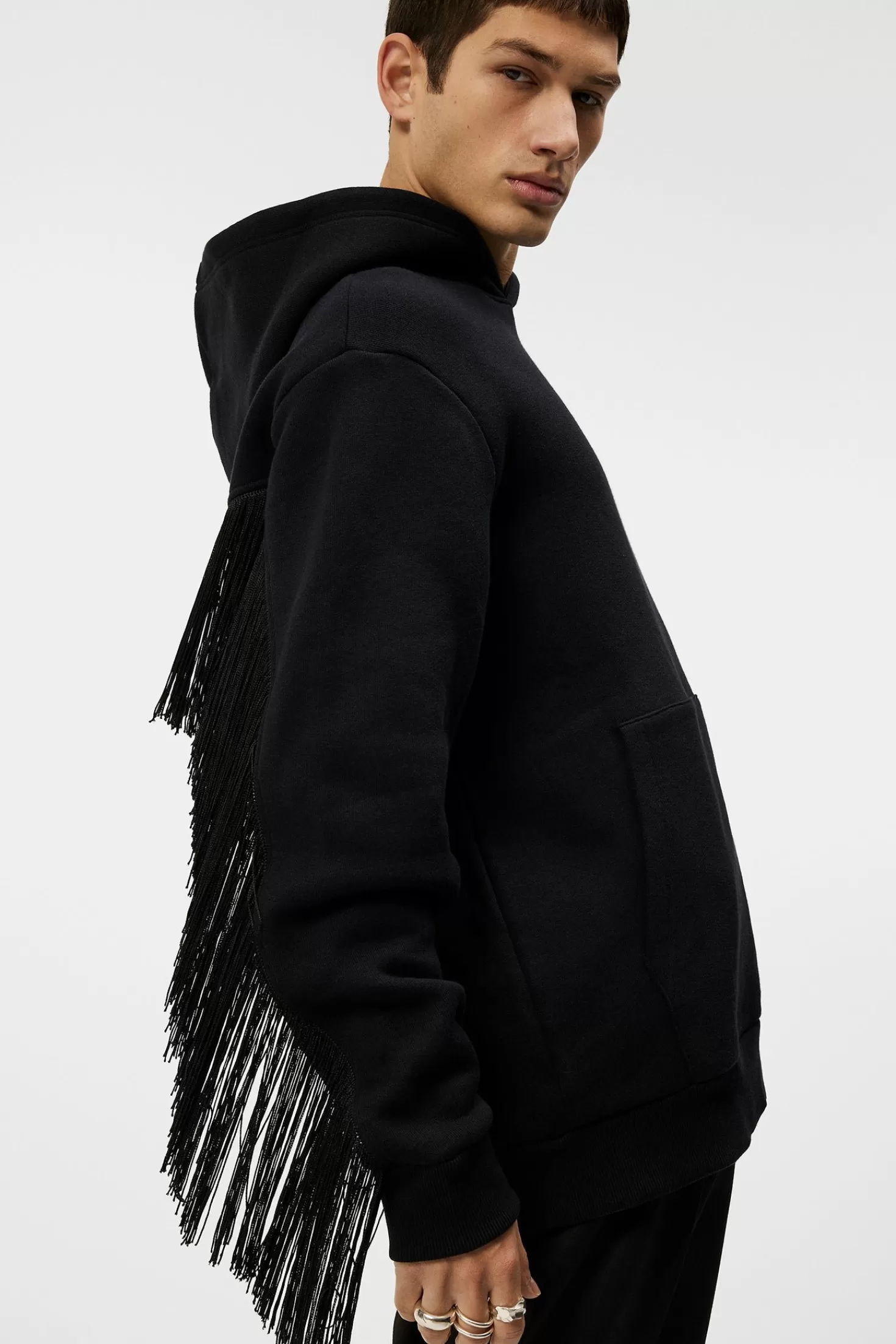 Prospector Fringed Hoodie | J.Lindeberg Best
