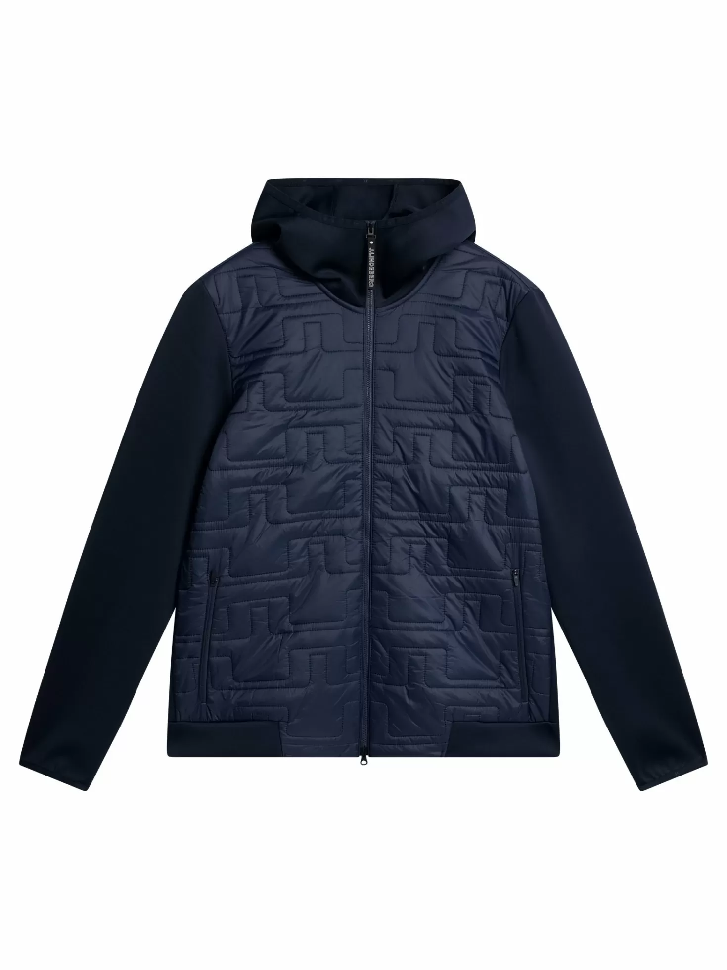 Quilt Hybrid Hood Jacket | J.Lindeberg Online