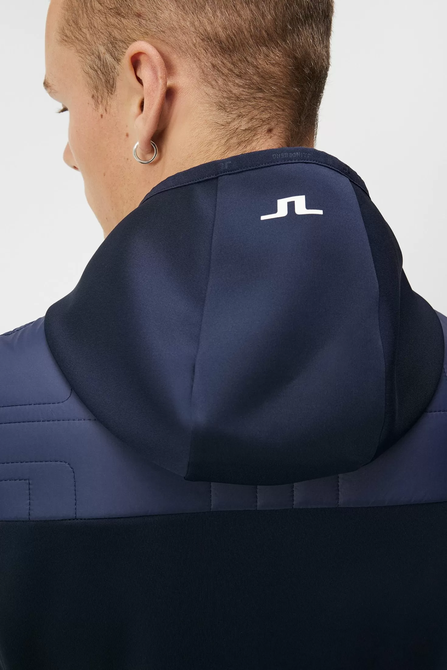 Quilt Hybrid Hood Jacket | J.Lindeberg Online