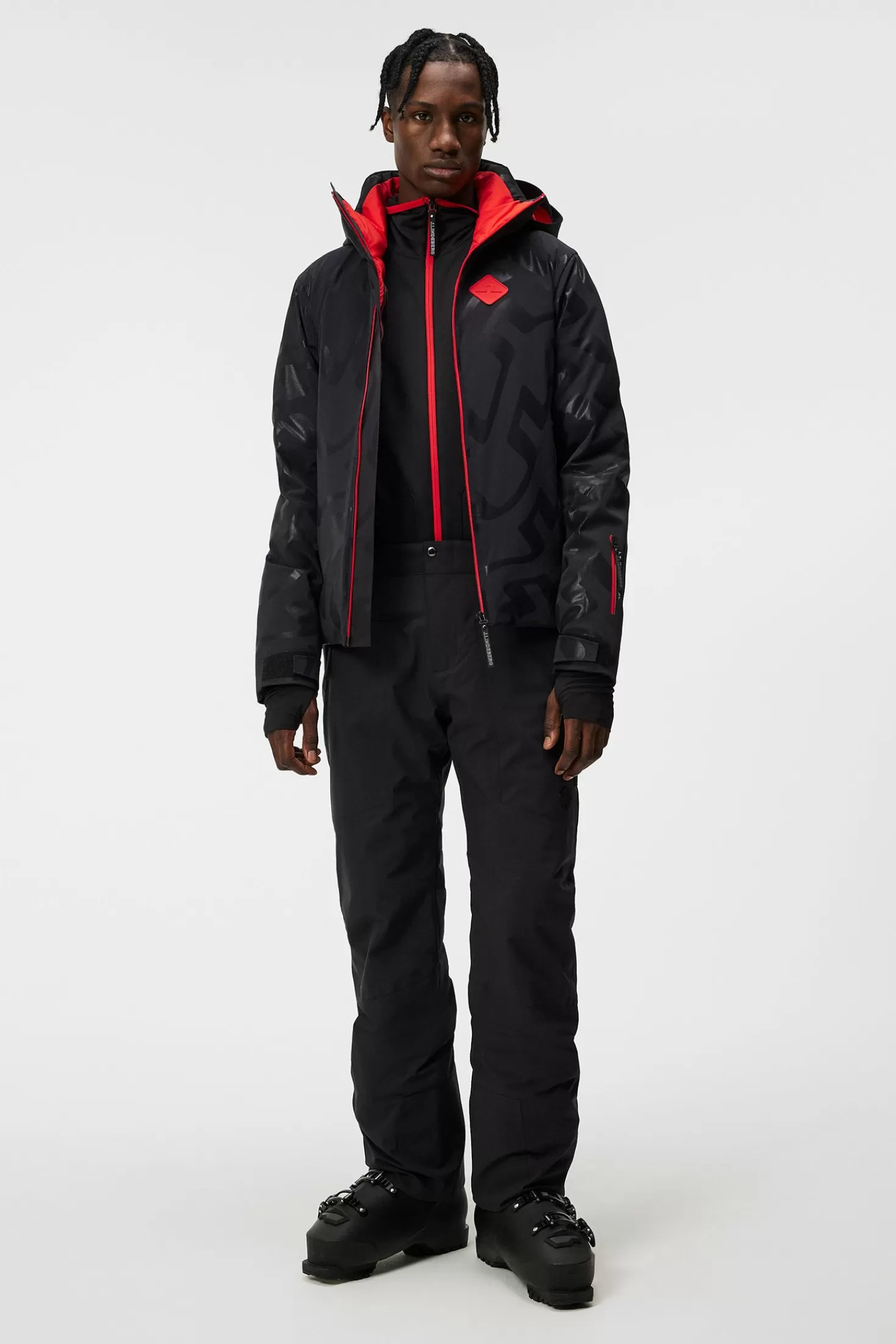 Ray Hybrid Jacket Printed | J.Lindeberg Flash Sale