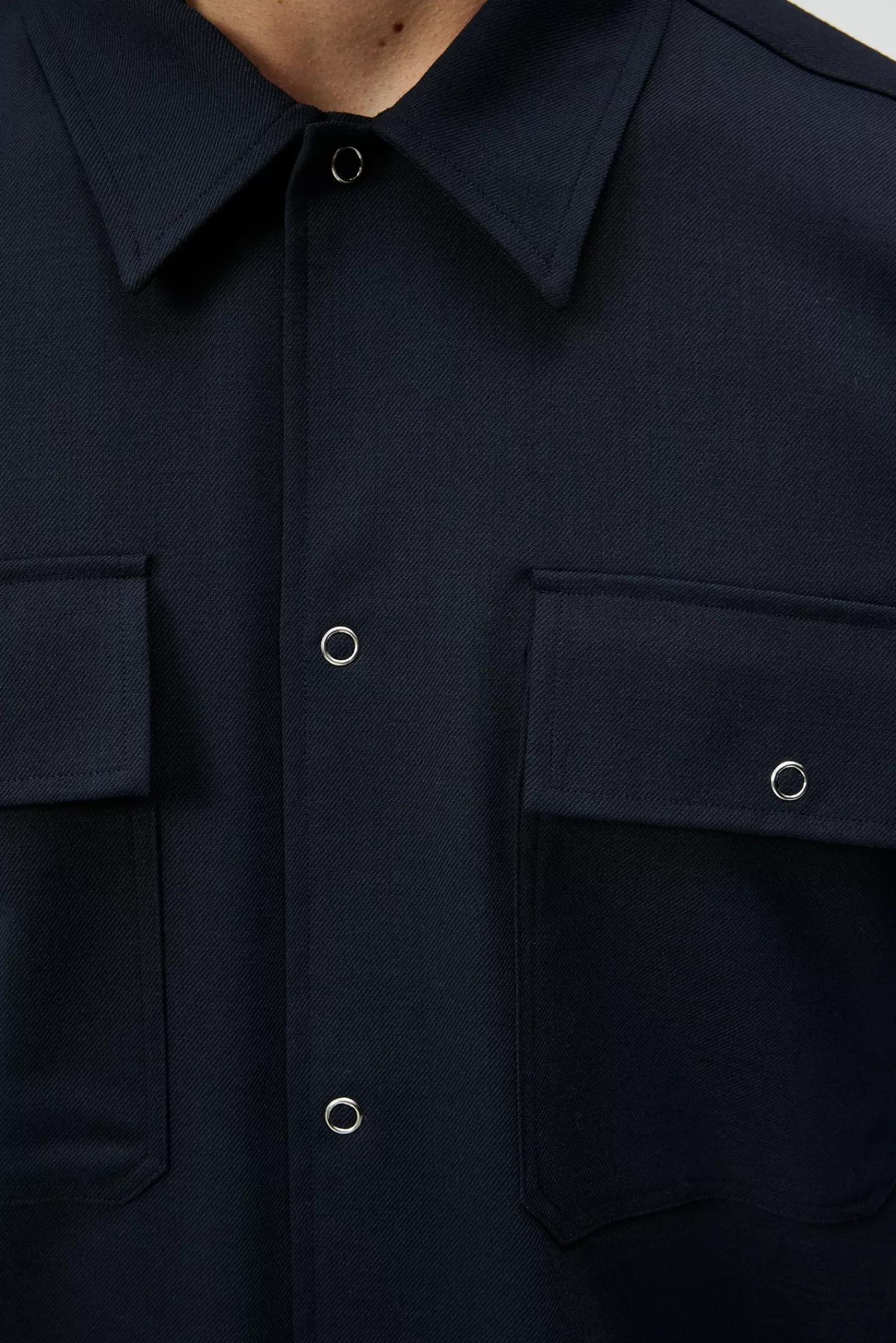 Reid Twill Overshirt | J.Lindeberg Flash Sale