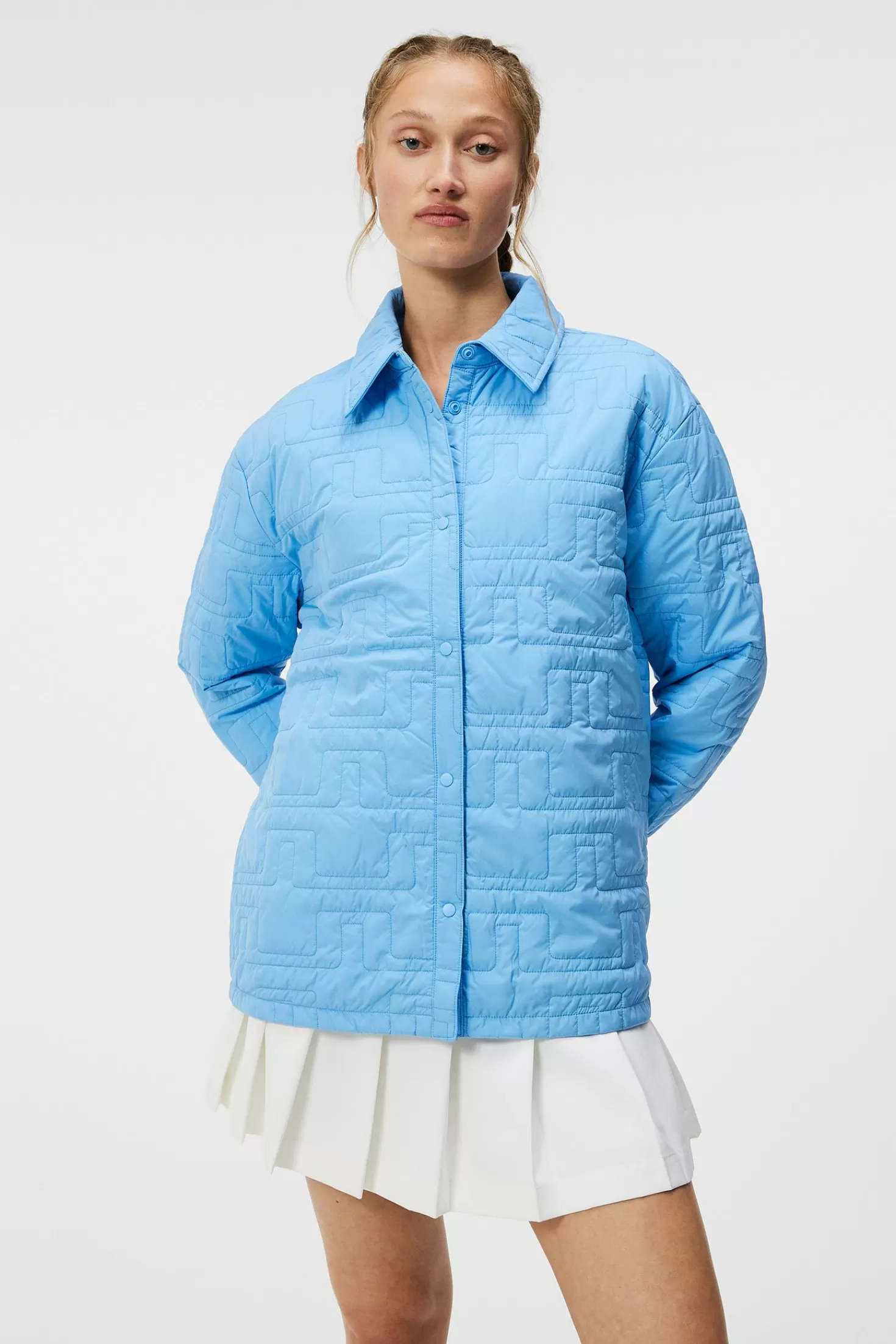 Rose Padded Shirt | J.Lindeberg Online