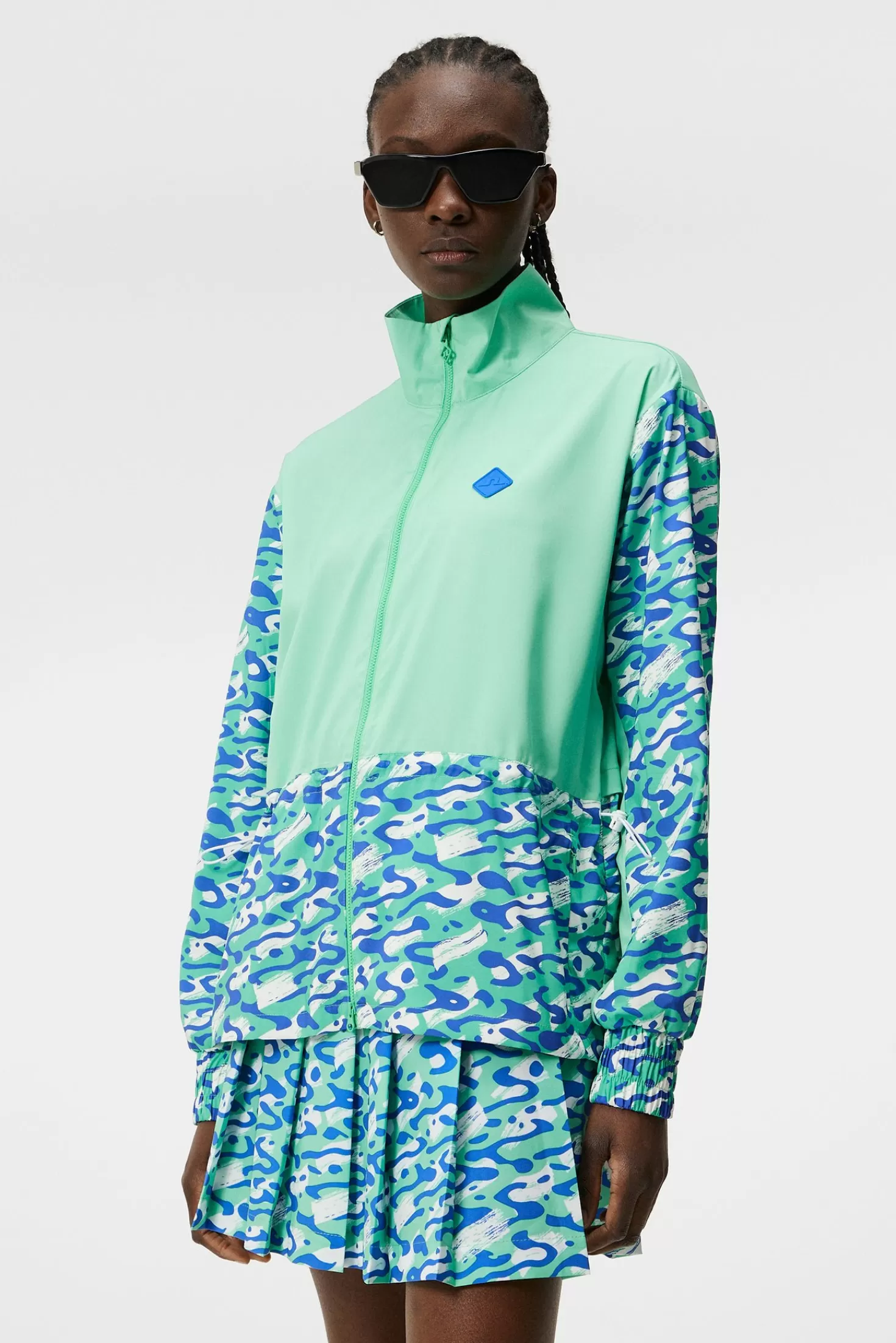 Ruby Wind Jacket Printed | J.Lindeberg Best Sale