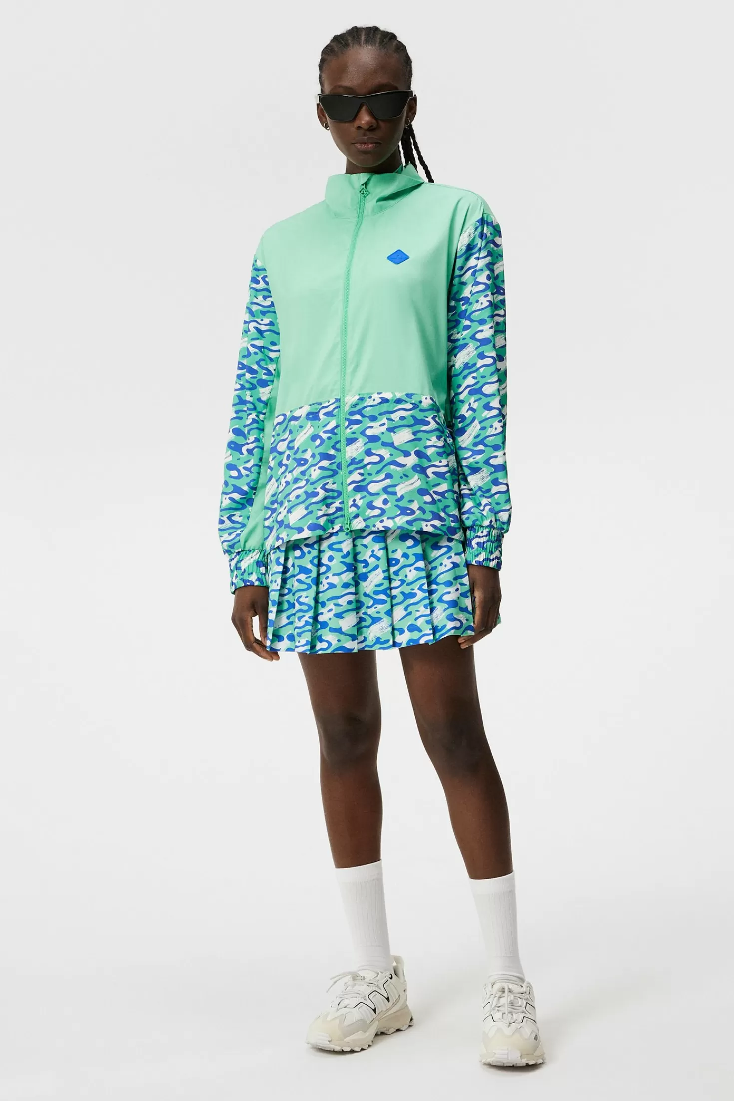 Ruby Wind Jacket Printed | J.Lindeberg Best Sale