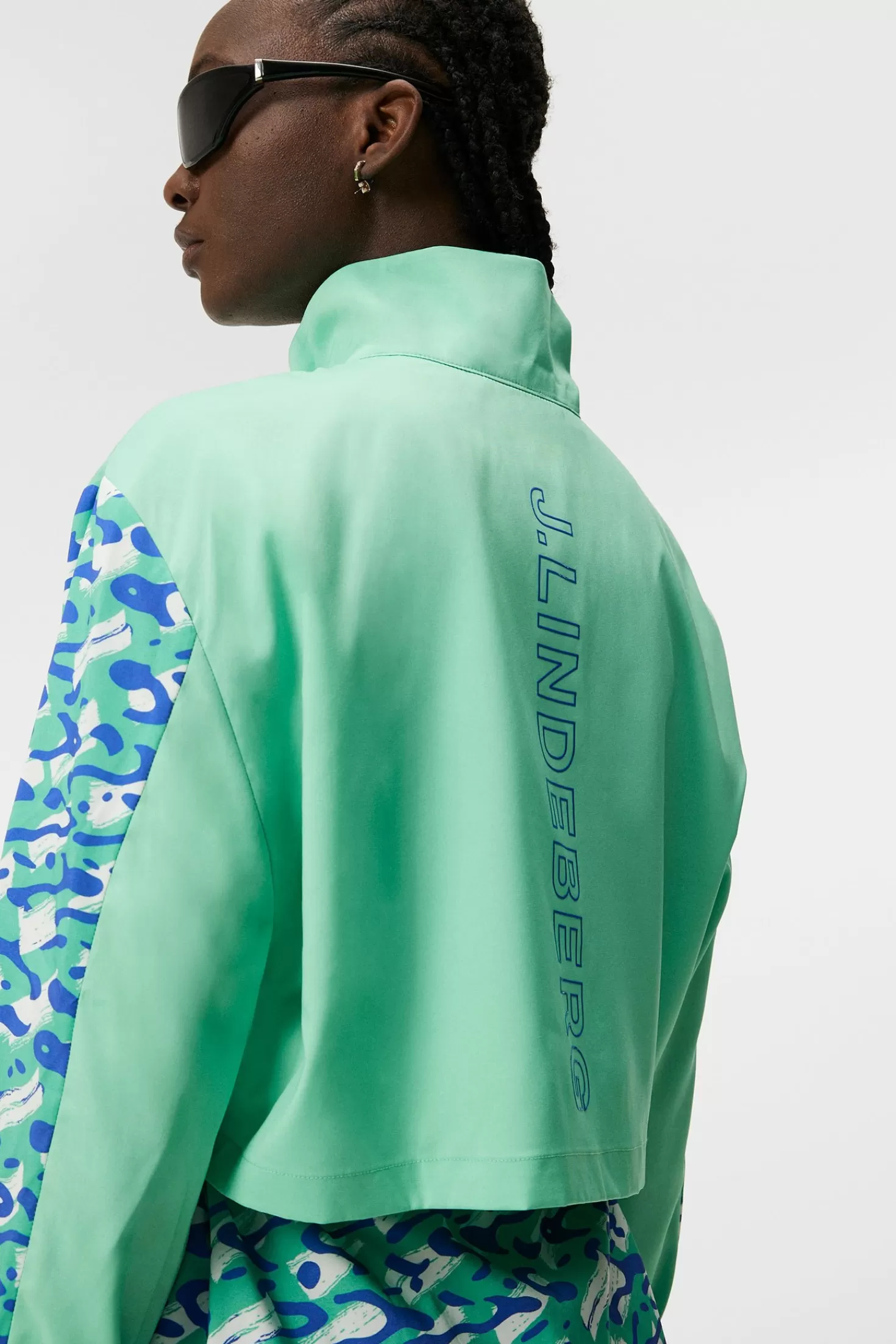 Ruby Wind Jacket Printed | J.Lindeberg Best Sale