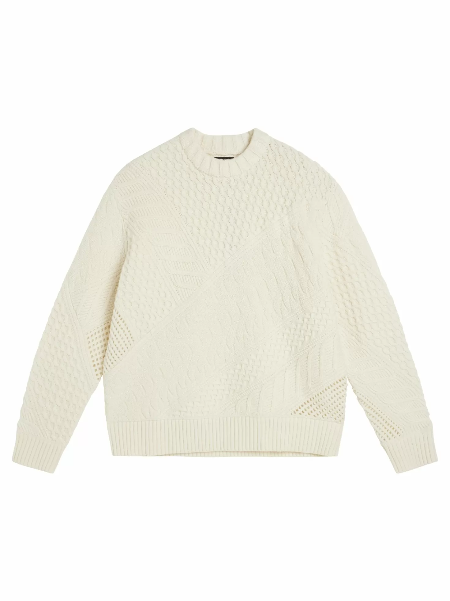 Savio Cable Knit Mock Neck | J.Lindeberg Shop