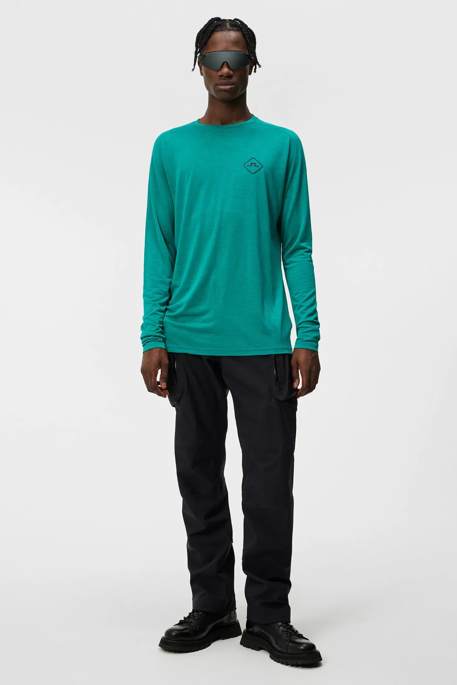 Shaun Wool Long Sleeve Tee | J.Lindeberg Shop