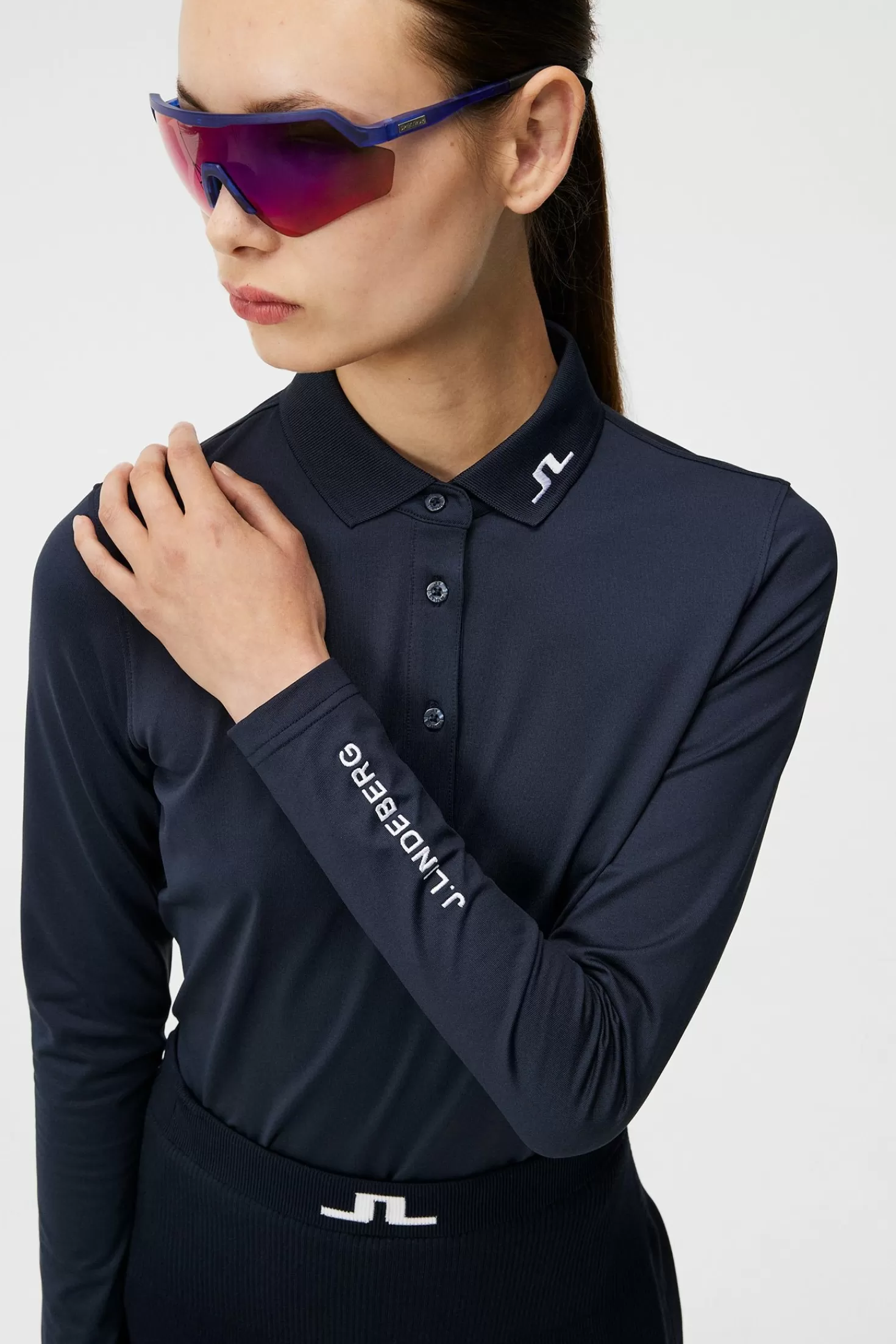Tour Tech Ls Polo | J.Lindeberg Store