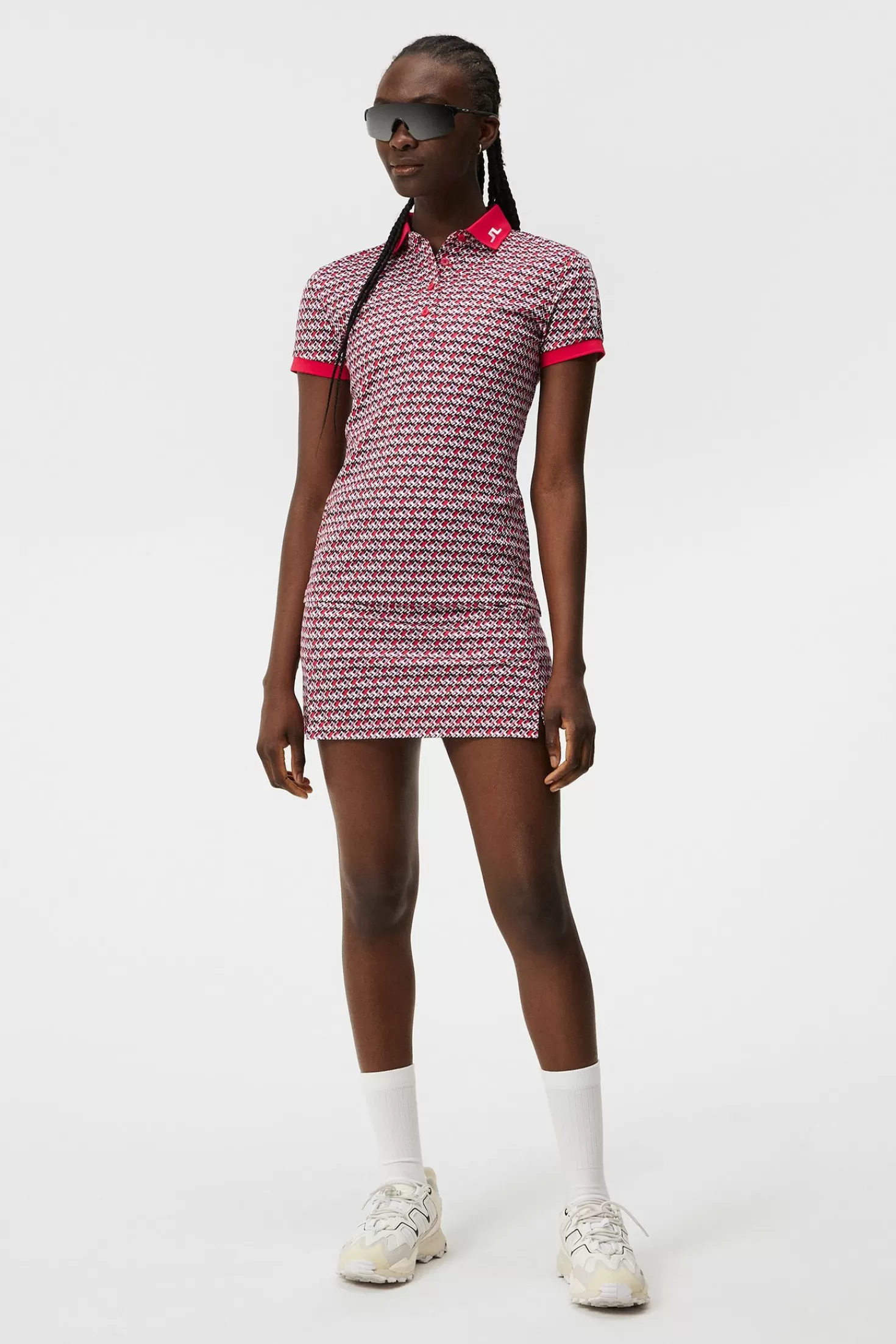 Tour Tech Print Polo | J.Lindeberg Sale