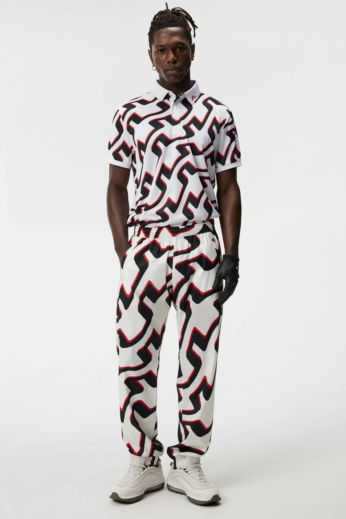 Tour Tech Reg Fit Print Polo | J.Lindeberg Best