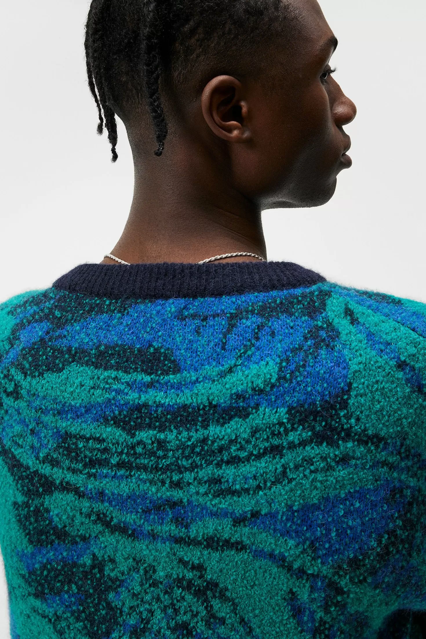 Trestle Jacquard V-Neck | J.Lindeberg Cheap