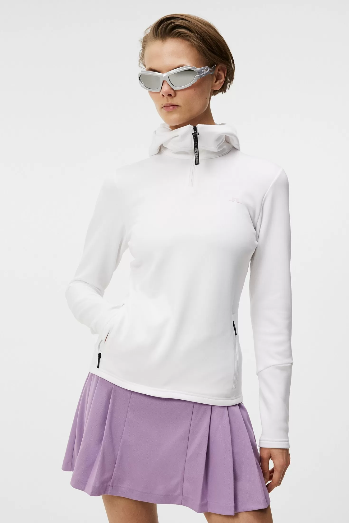 W Aerial Quarter Hood | J.Lindeberg Store