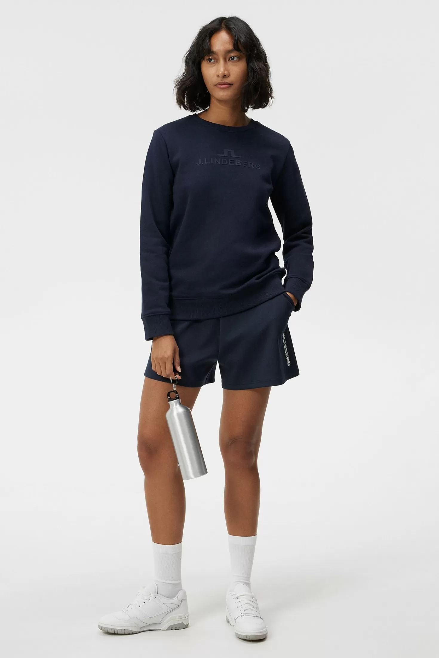 W Alpha Crew Neck | J.Lindeberg Clearance