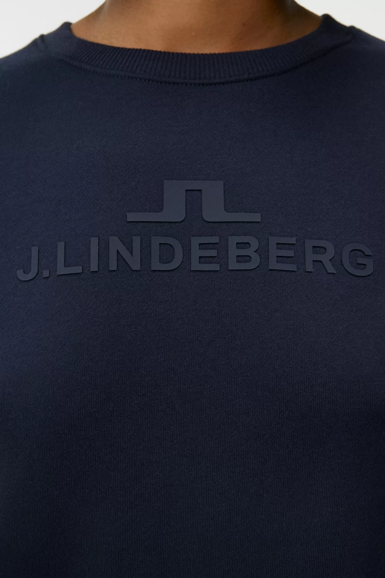 W Alpha Crew Neck | J.Lindeberg Clearance