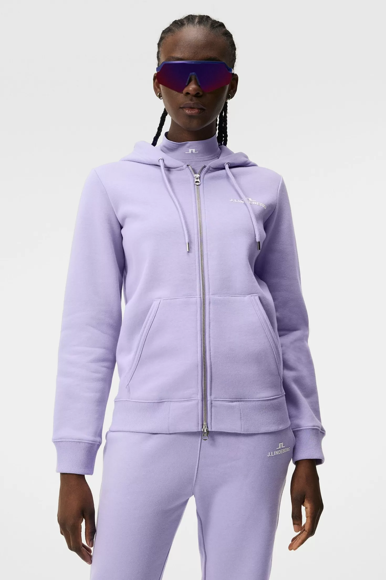 W Alpha Zip Hood | J.Lindeberg Cheap