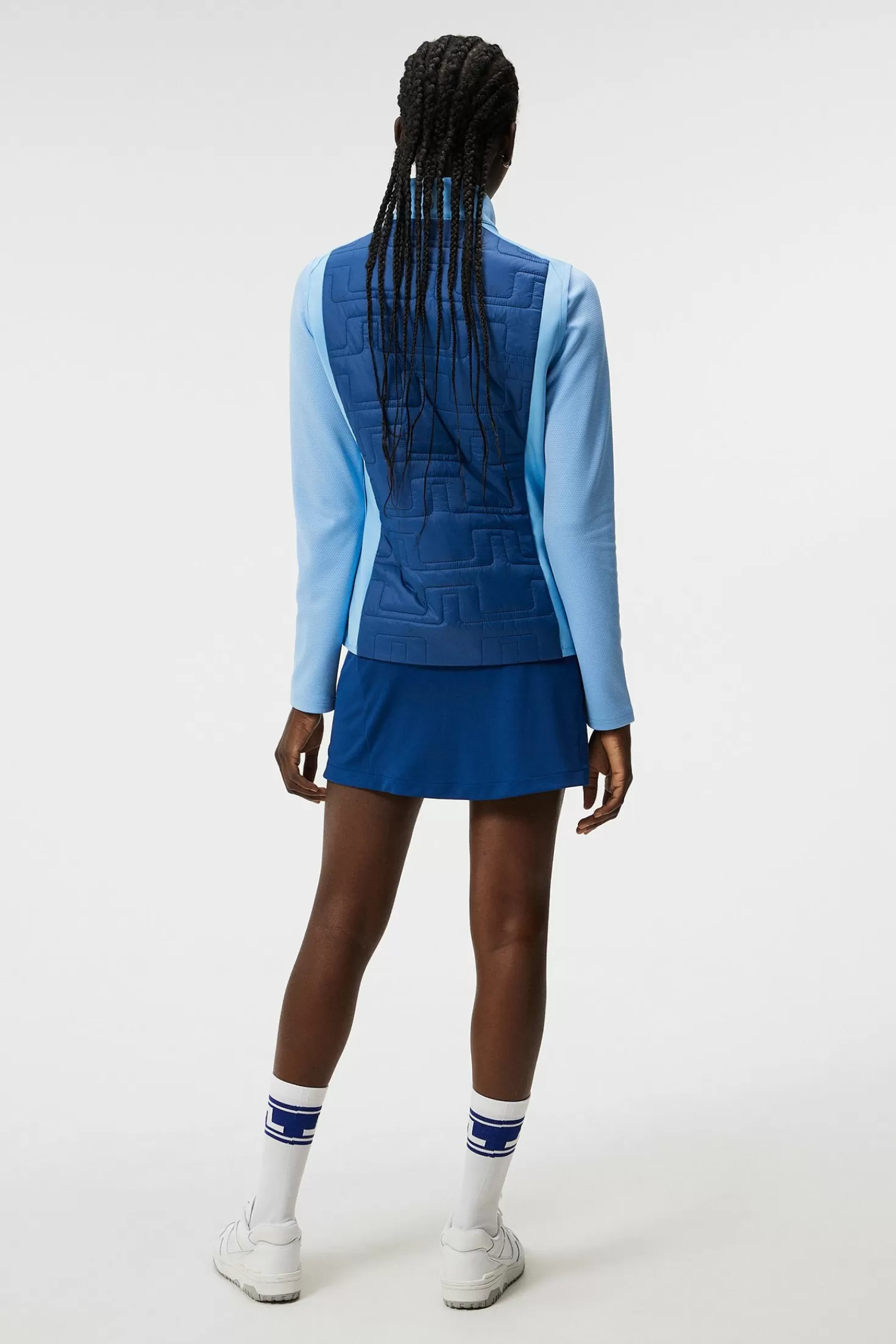 W Quilt Hybrid Vest | J.Lindeberg Fashion