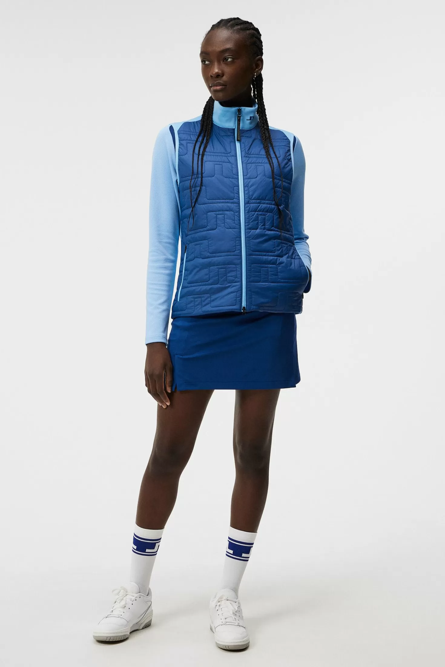 W Quilt Hybrid Vest | J.Lindeberg Fashion