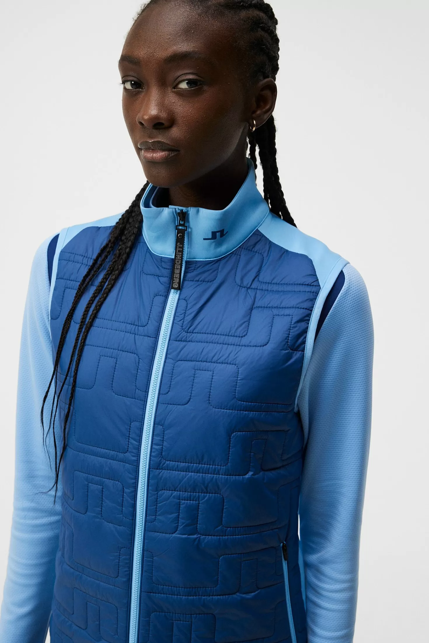 W Quilt Hybrid Vest | J.Lindeberg Fashion