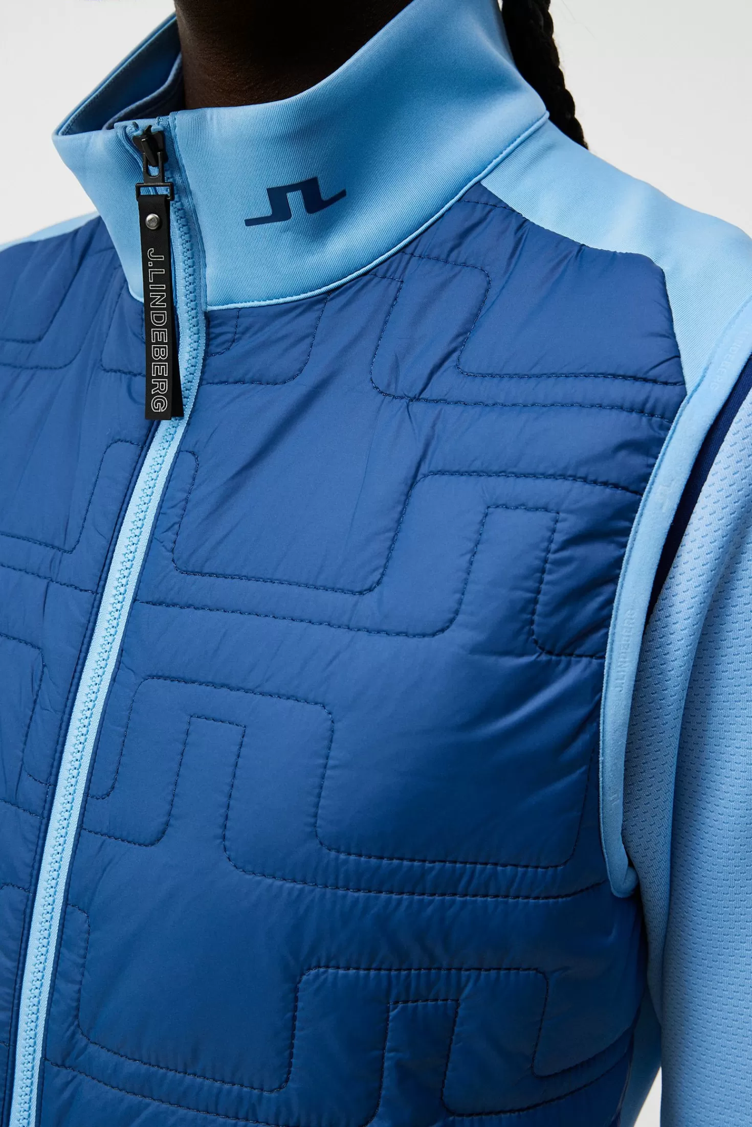 W Quilt Hybrid Vest | J.Lindeberg Fashion