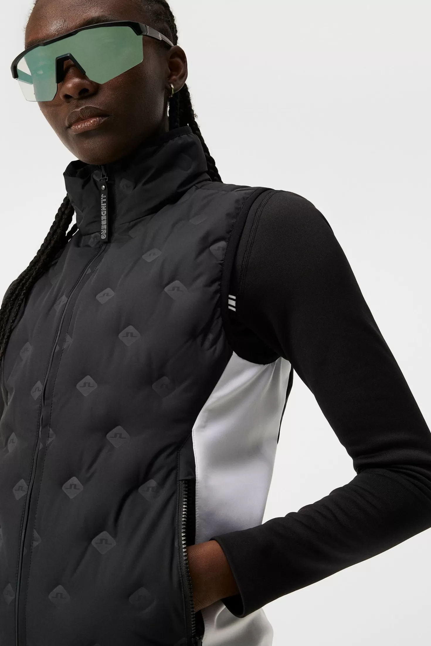 W Rosetta Hybrid Vest Pro | J.Lindeberg Best