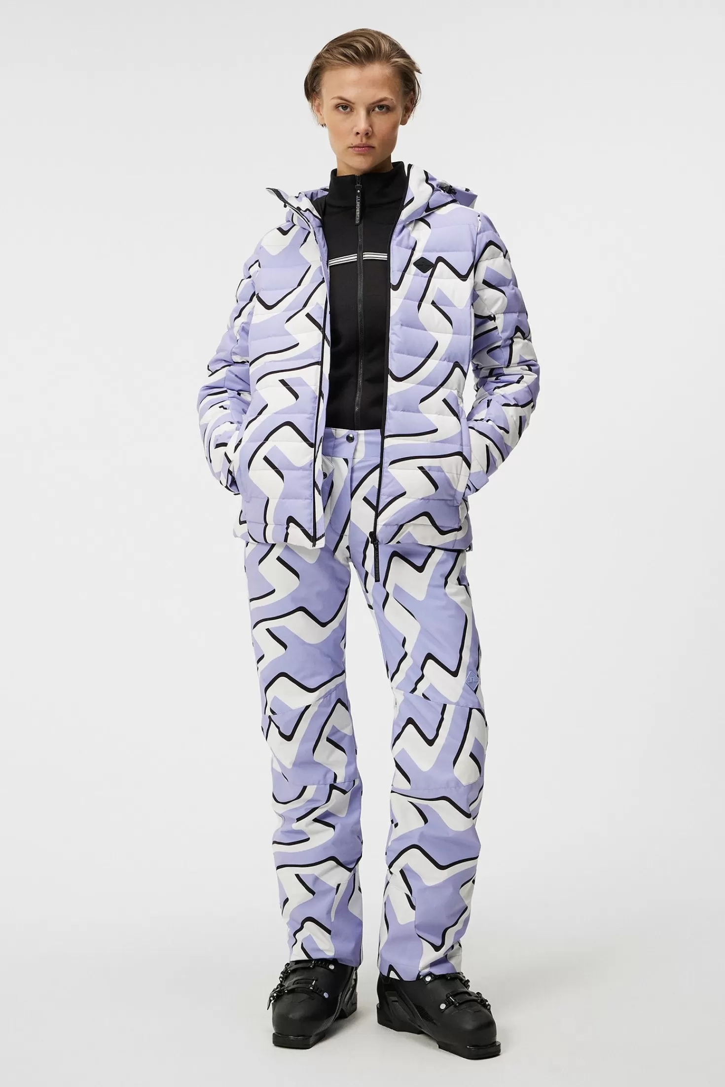 W Thermic Down Jacket Printed | J.Lindeberg Store