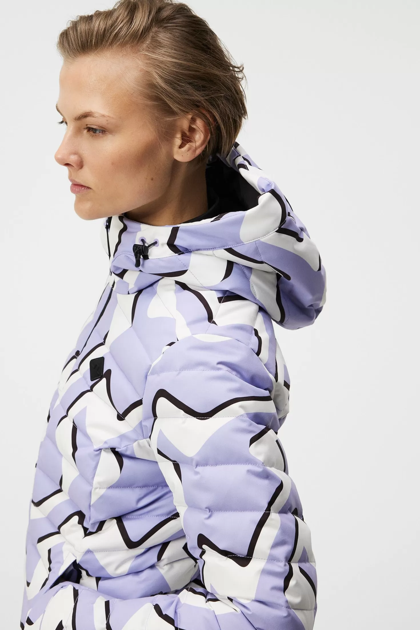 W Thermic Down Jacket Printed | J.Lindeberg Store