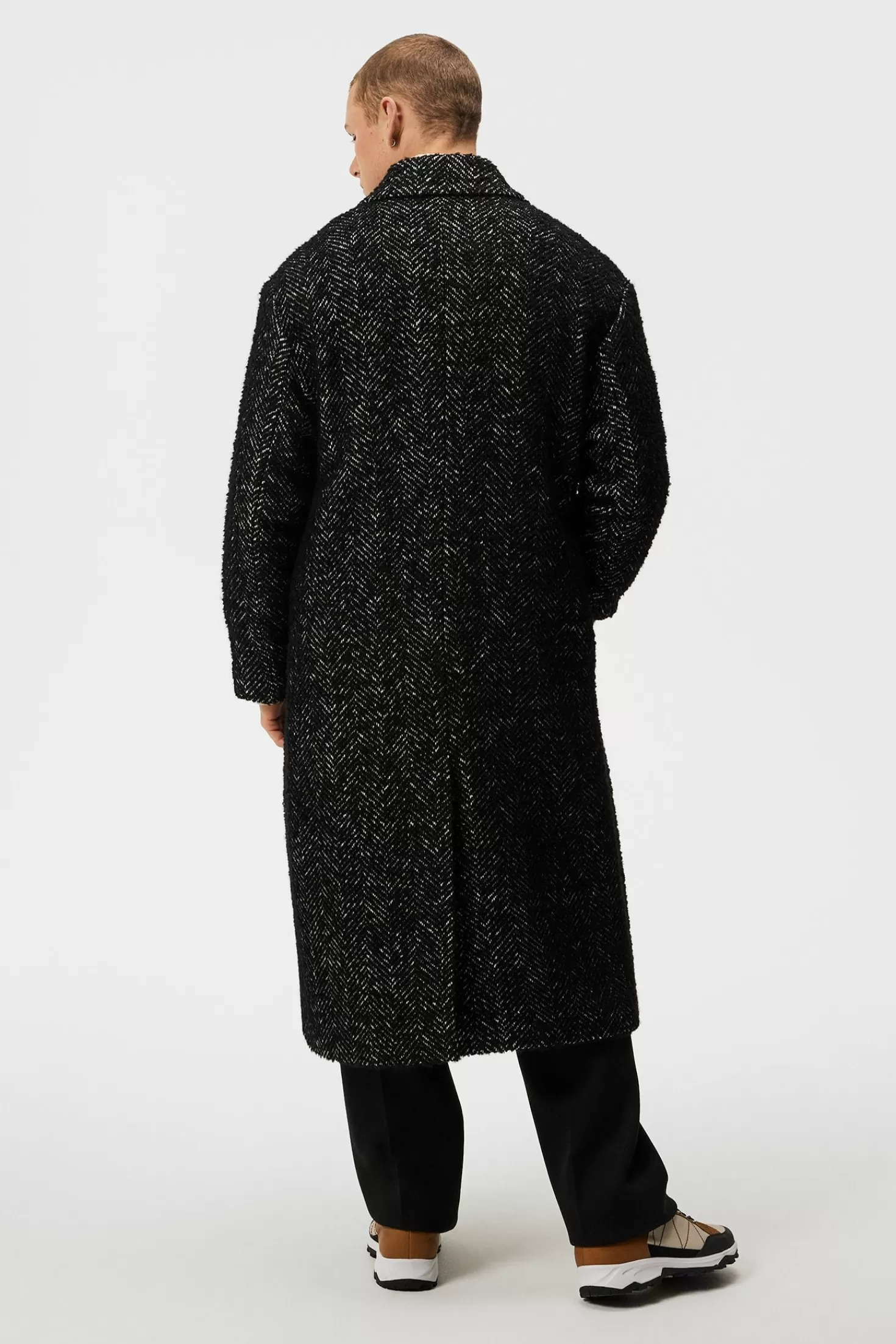 Willy Herringbone Coat | J.Lindeberg Hot