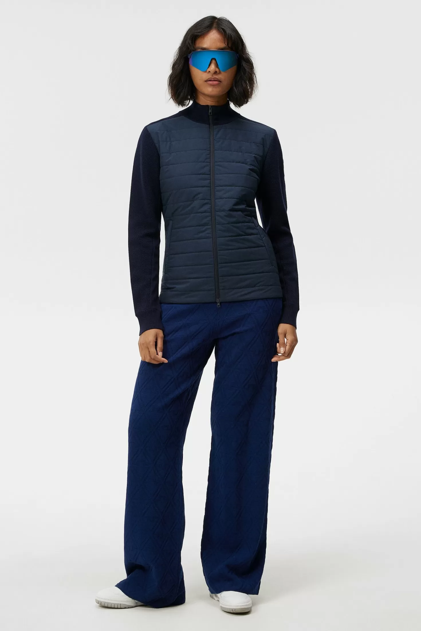 Wren Knitted Hybrid Jacket | J.Lindeberg New